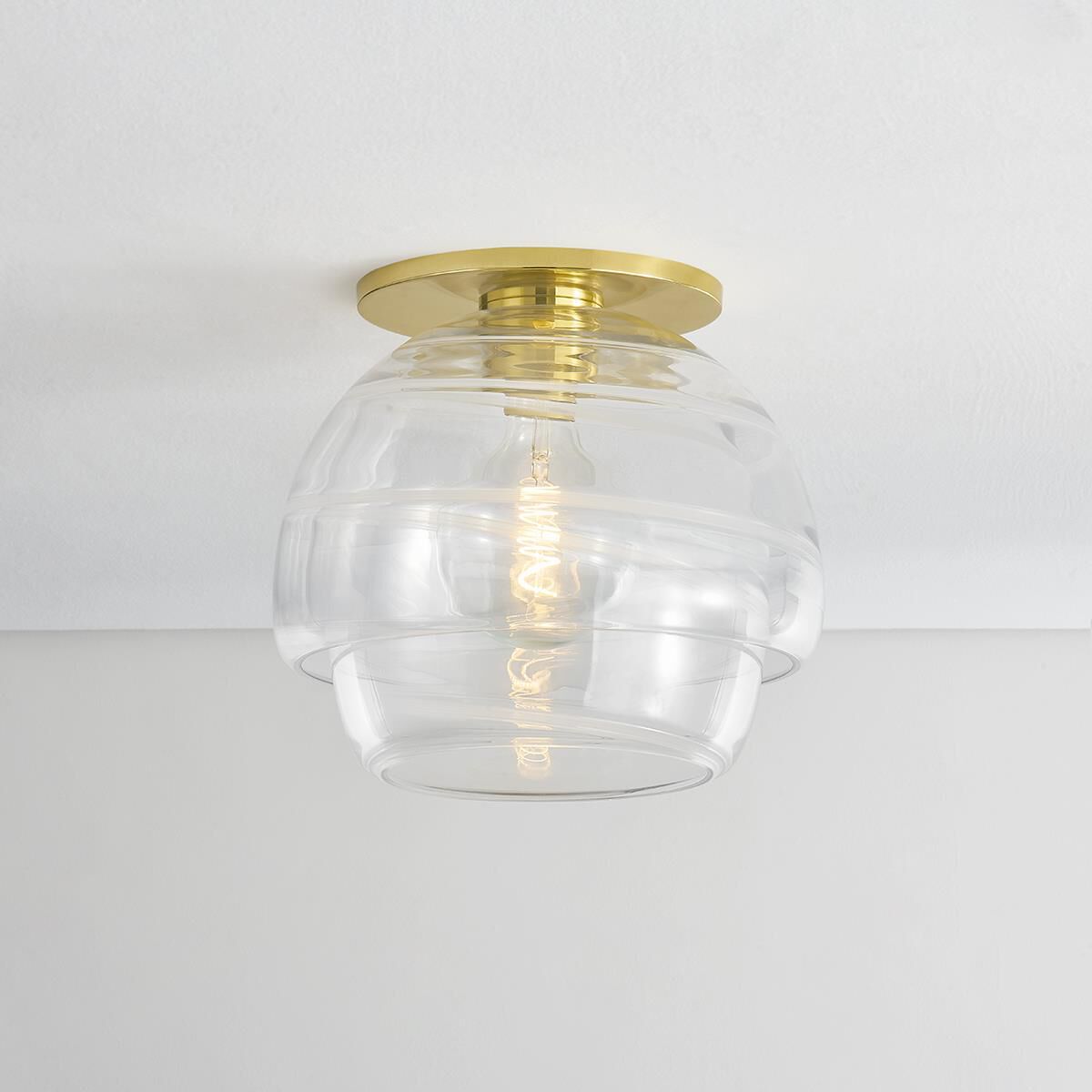 Shown in Aged Brass finish