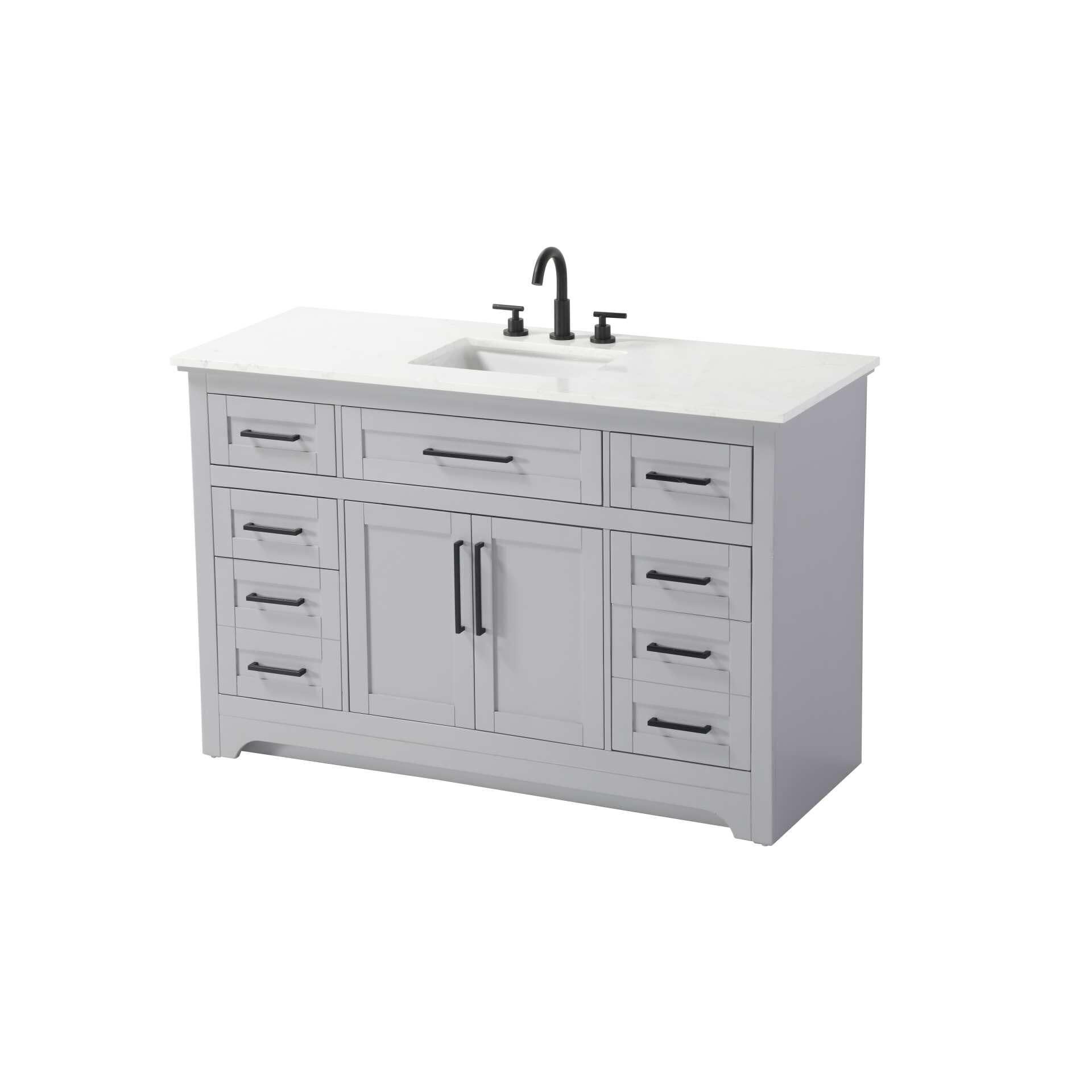 Shown in Grey finish