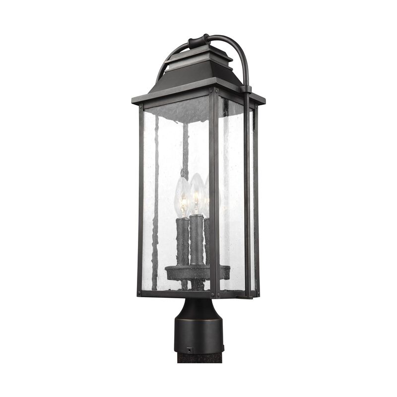 Sean Lavin Wellsworth 21 Inch Outdoor Post Lamp by Visual Comfort Studio