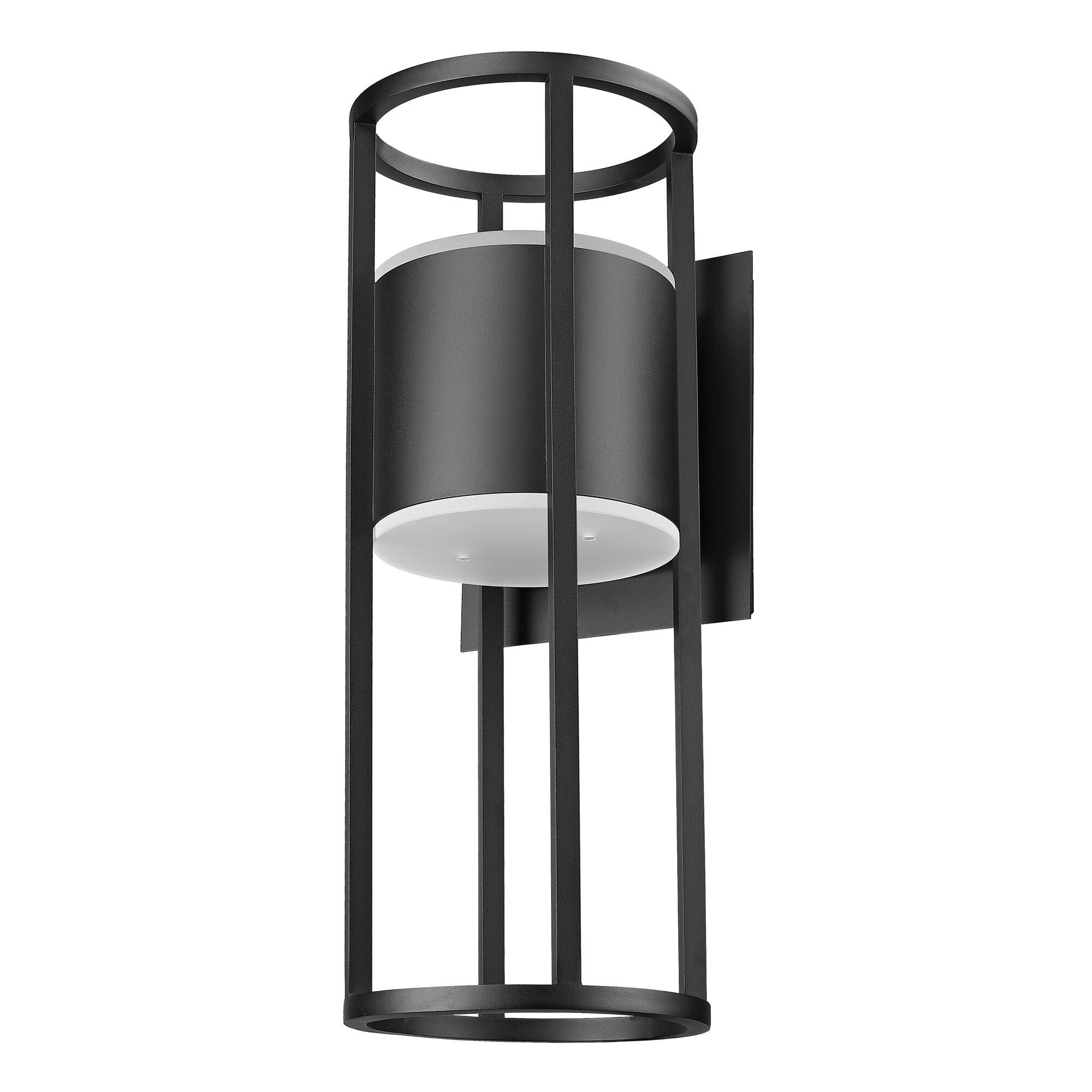 Shown in Black finish and Etched glass