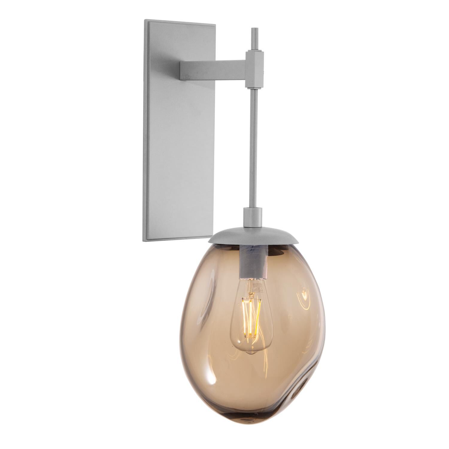 Shown in Metallic Beige Silver finish and Blown Bronze glass