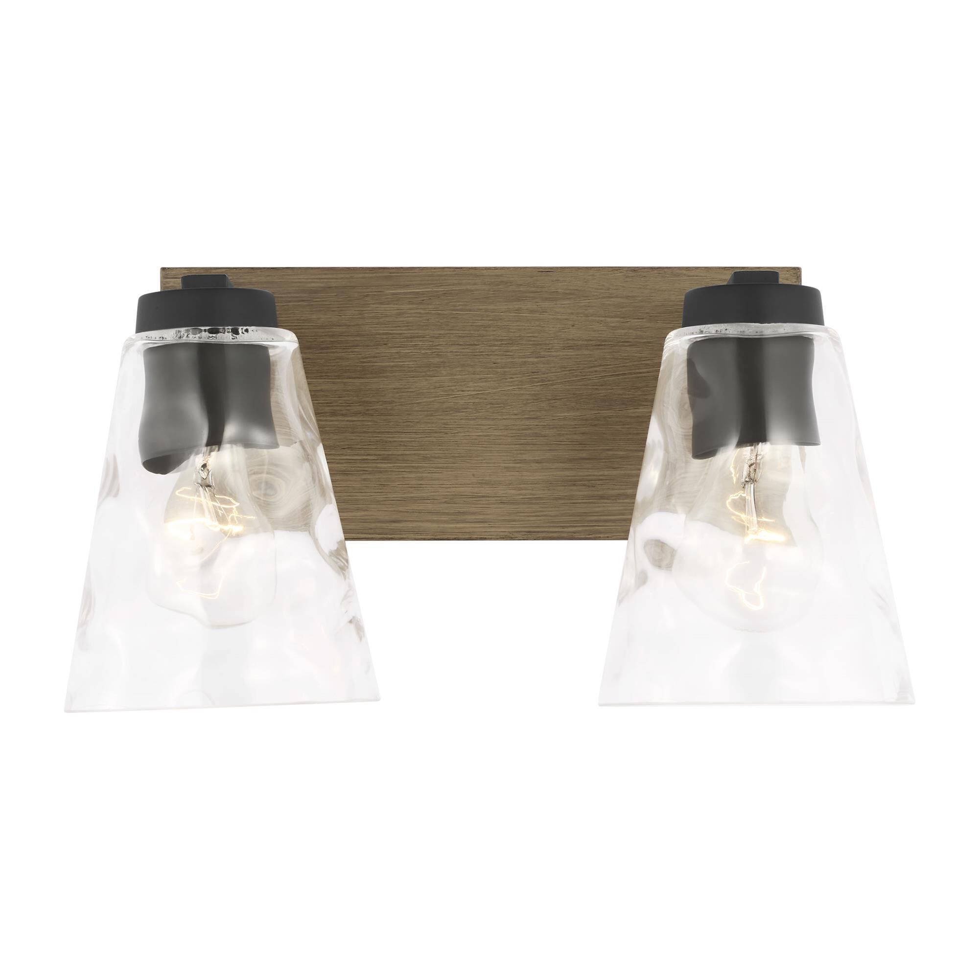 Shown in Midnight Black finish and Clear Water glass