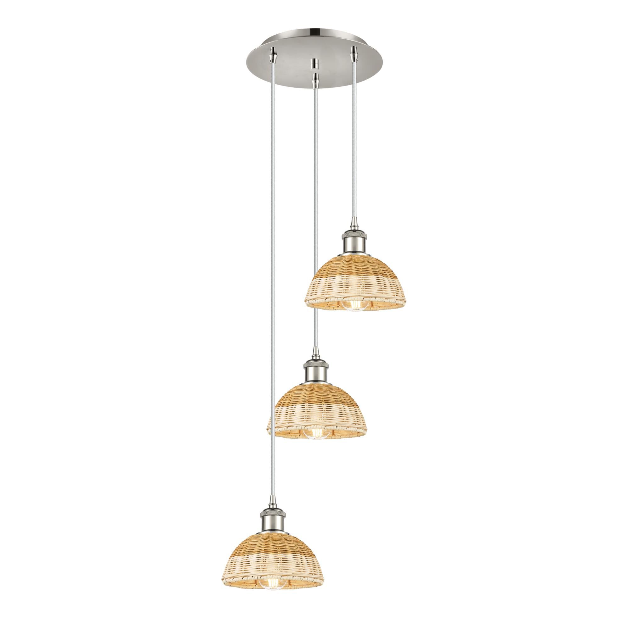 Bruno Marashlian Bristol Natural II 14 Inch Multi Light Pendant by Innovations Lighting