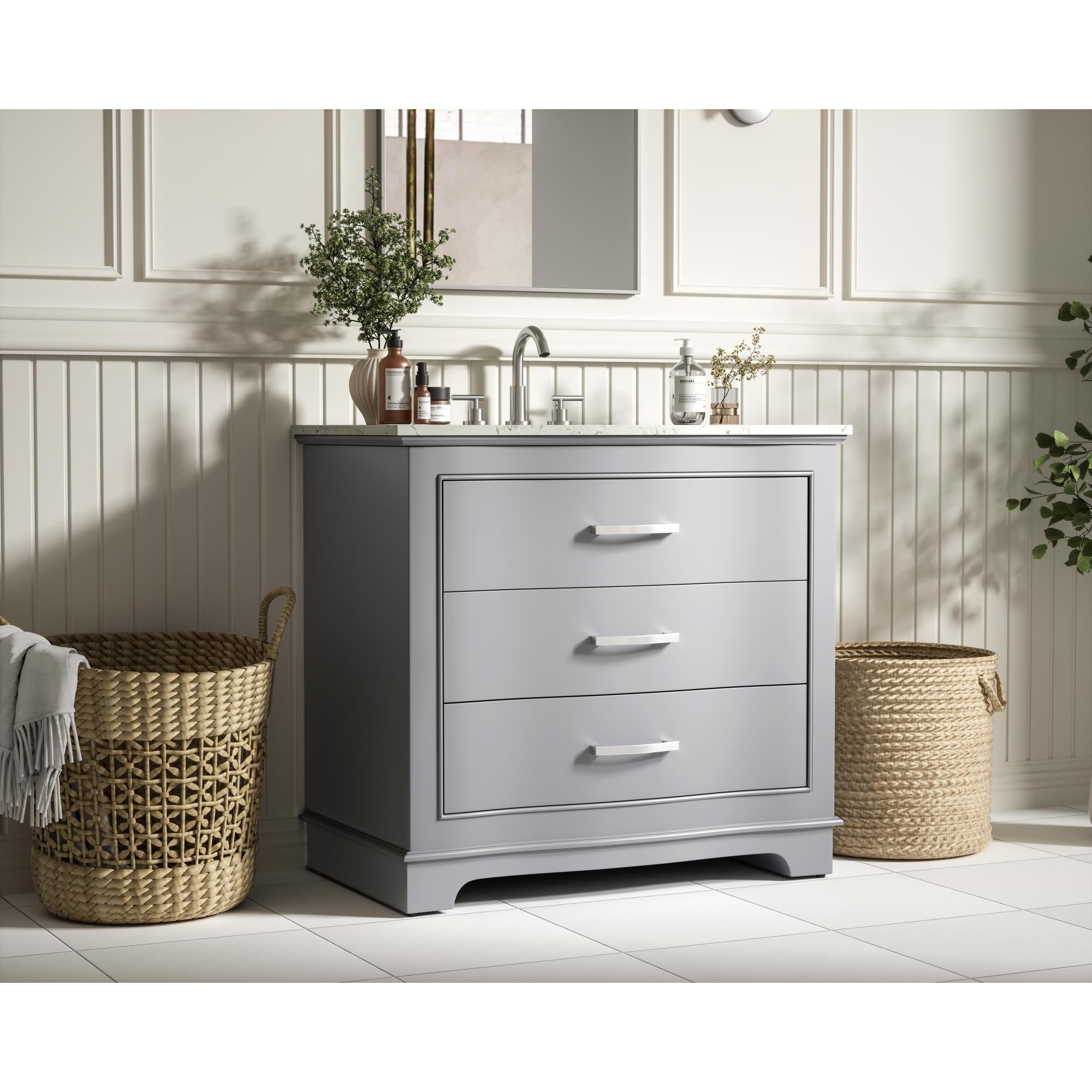 Knox 36 Inch Bath Vanity by Elegant Dcor