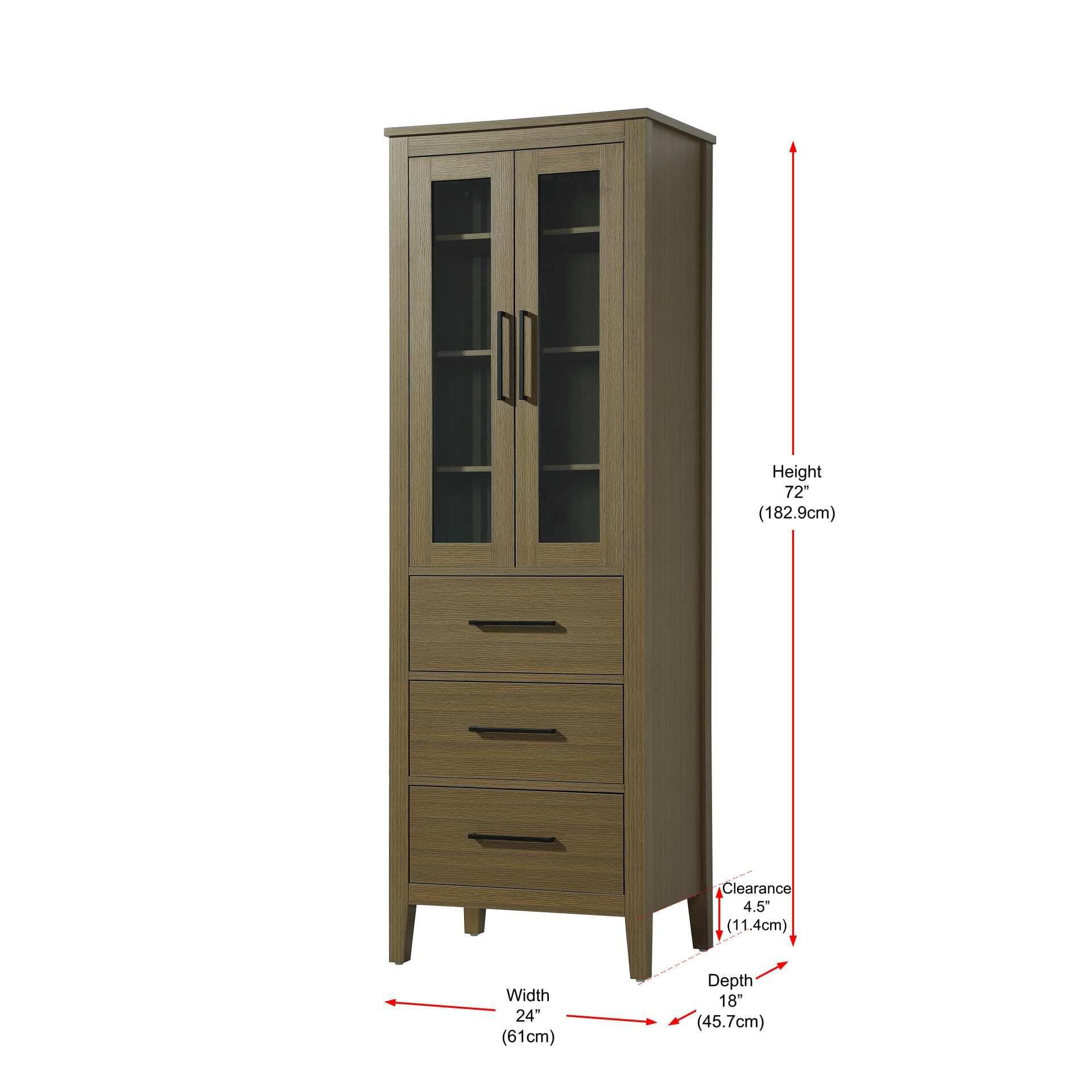 Shown in Chestnut Brown finish