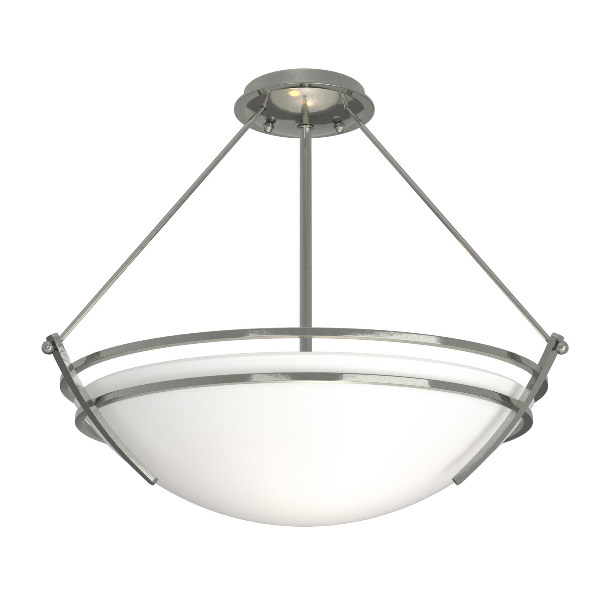 Presidio Tryne 18 Inch 3 Light Semi Flush Mount by Hubbardton Forge