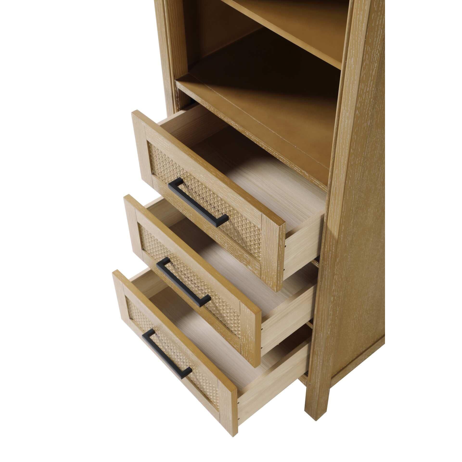 Shown in Linen Oak finish