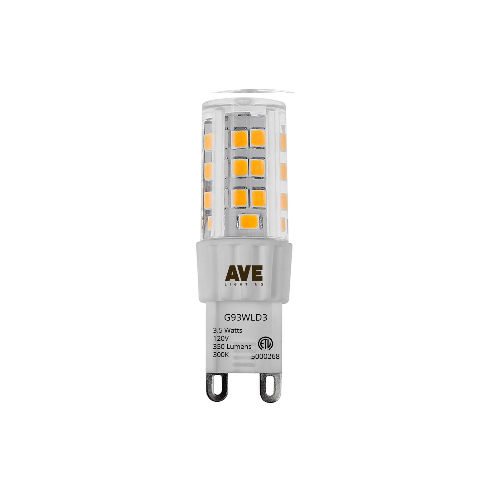 Dimmable 3 Watt 3000K LED Light Bulb by Avenue Lighting
