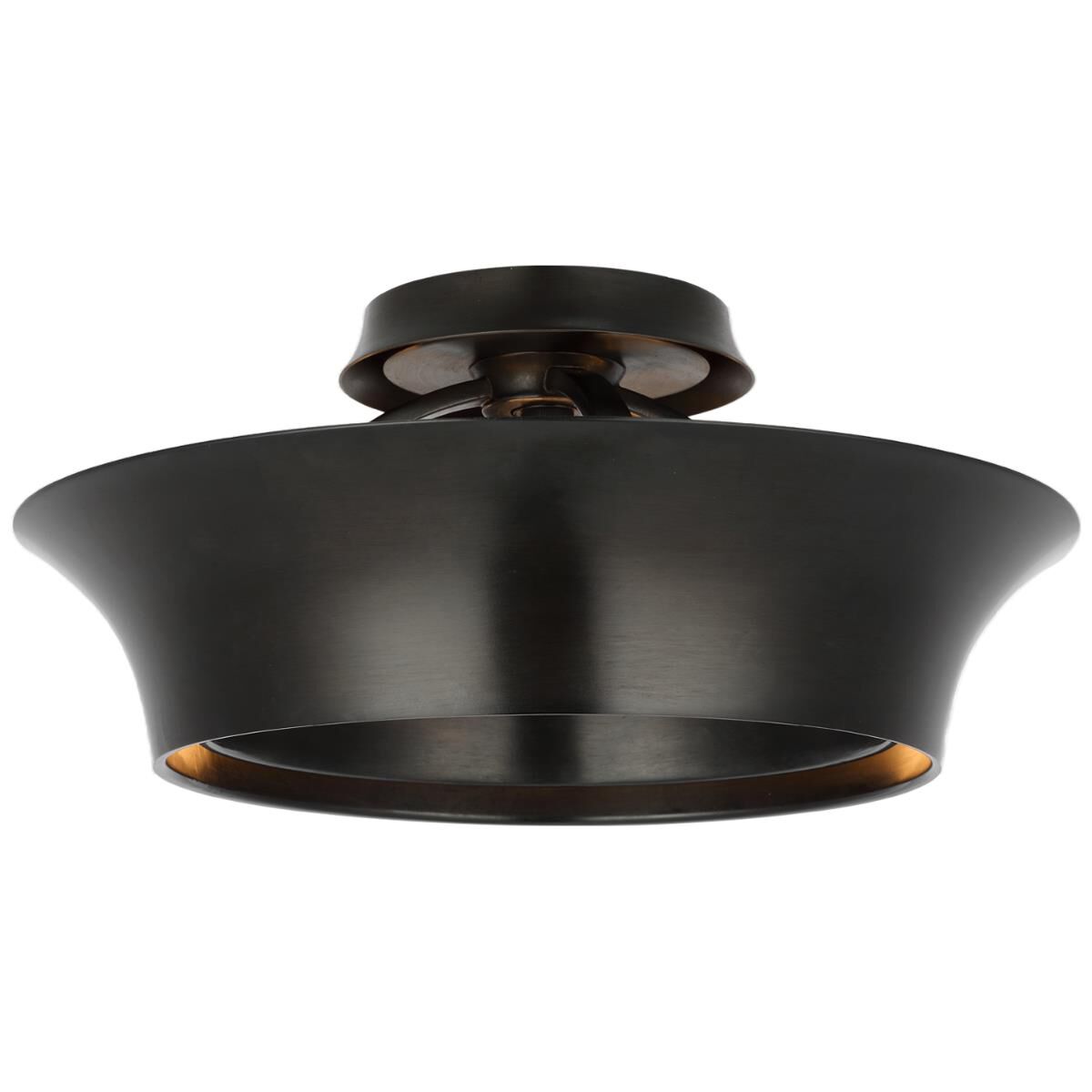 Thomas O'Brien Garland 15 Inch Semi Flush Mount by Visual Comfort Signature Collection