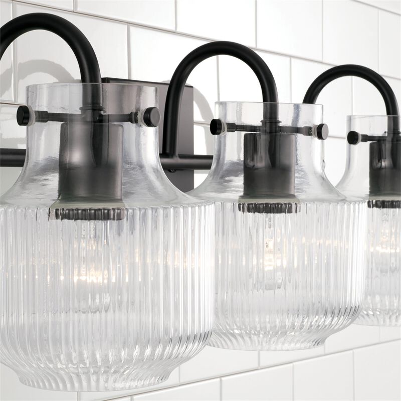 Nyla 24 Inch 3 Light Bath Vanity Light by Capital Lighting Fixture Company