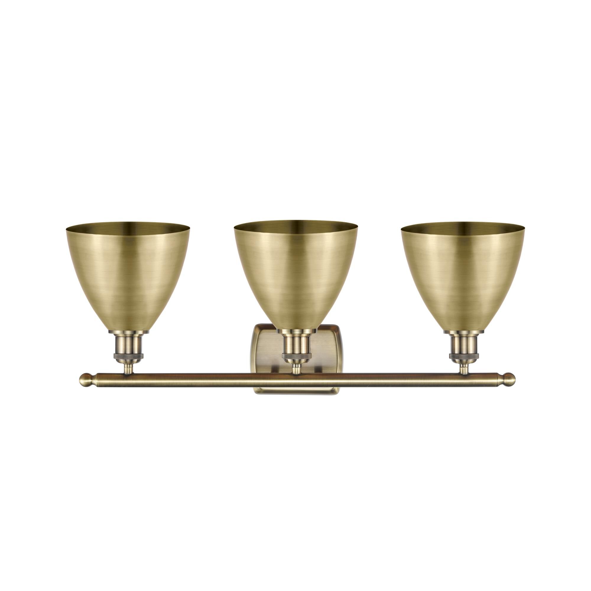 Bruno Marashlian Ballston Dome 27 Inch 3 Light Bath Vanity Light by Innovations Lighting