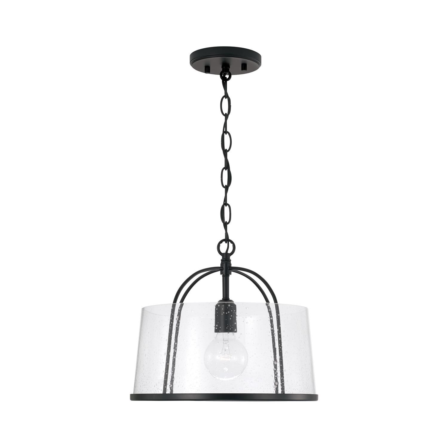Madison 13 Inch 1 Light Semi Flush Mount by Homeplace by Capital Lighting Fixture Company