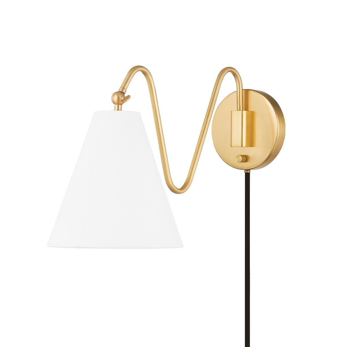 Tali Roth Onda 9 Inch Wall Swing Lamp by Mitzi