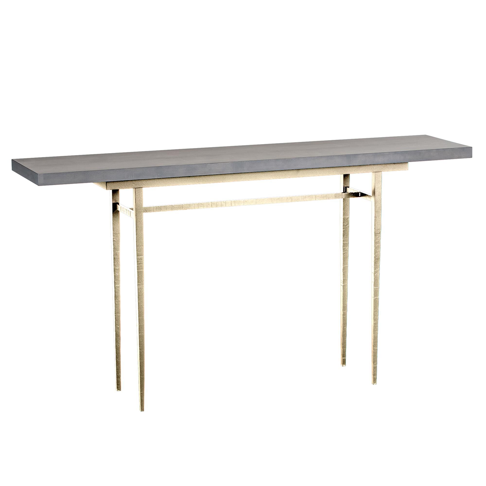 Shown in Modern Brass finish and Maple Grey accent