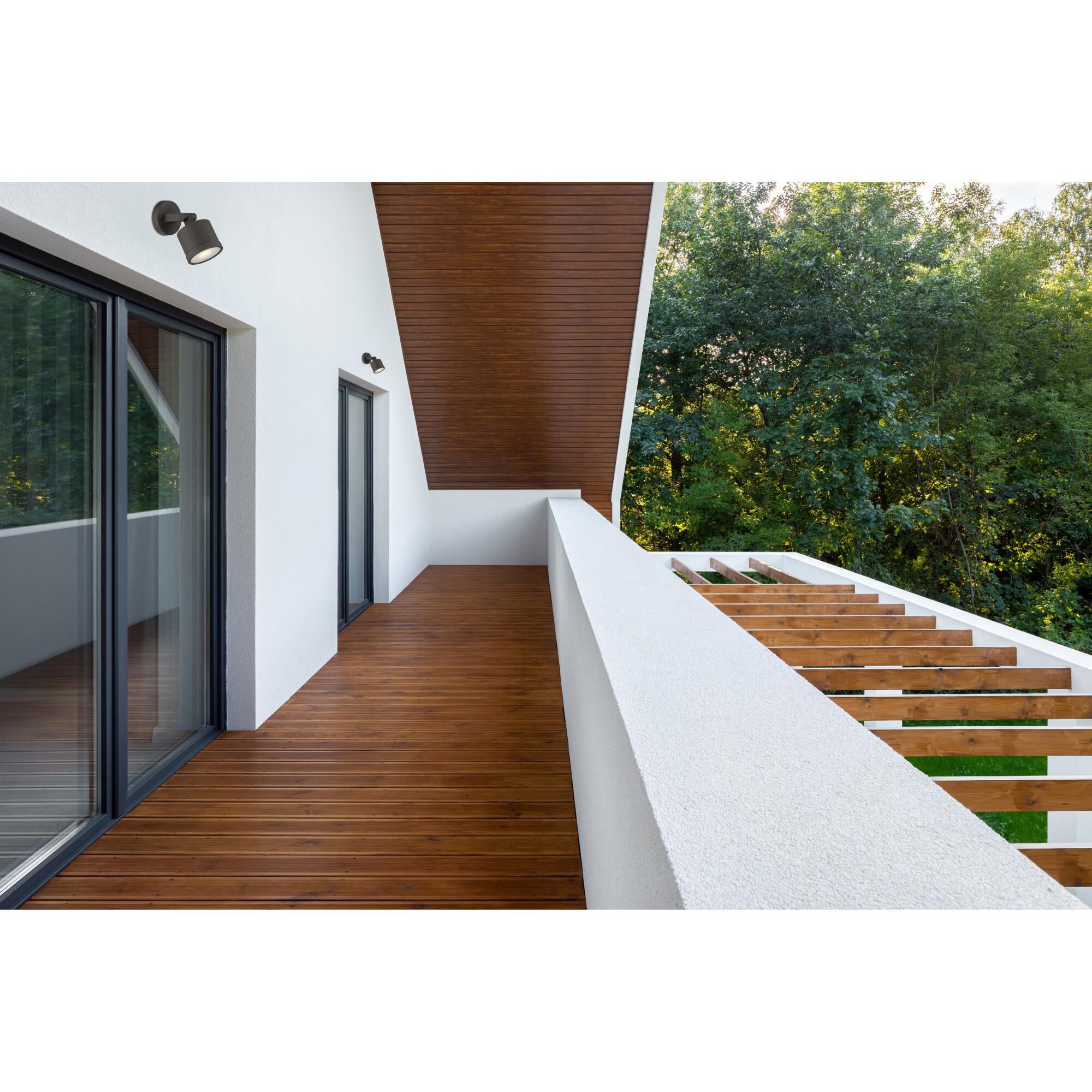 Shown in Bronze finish and Frosted glass