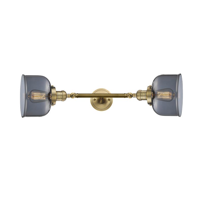 Bruno Marashlian Large Bell 19 Inch 2 Light Bath Vanity Light by Innovations Lighting
