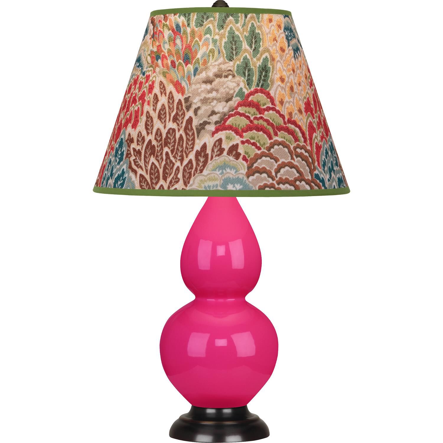Small Double Gourd 23 Inch Table Lamp by Robert Abbey