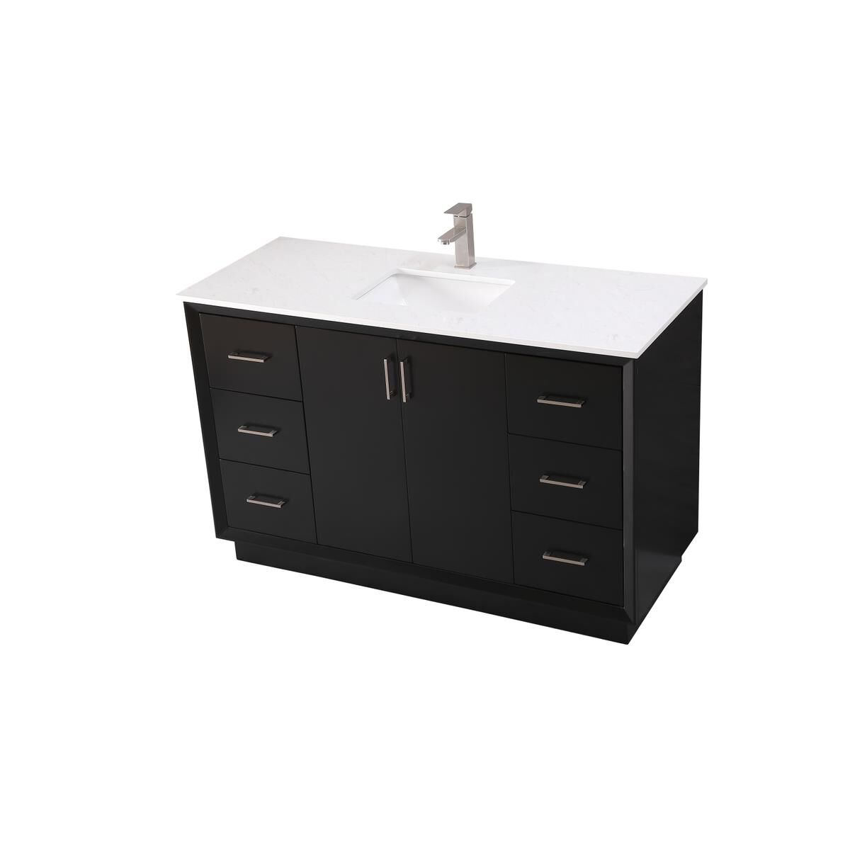 Hayes 54 Inch Bath Vanity by Elegant Decor