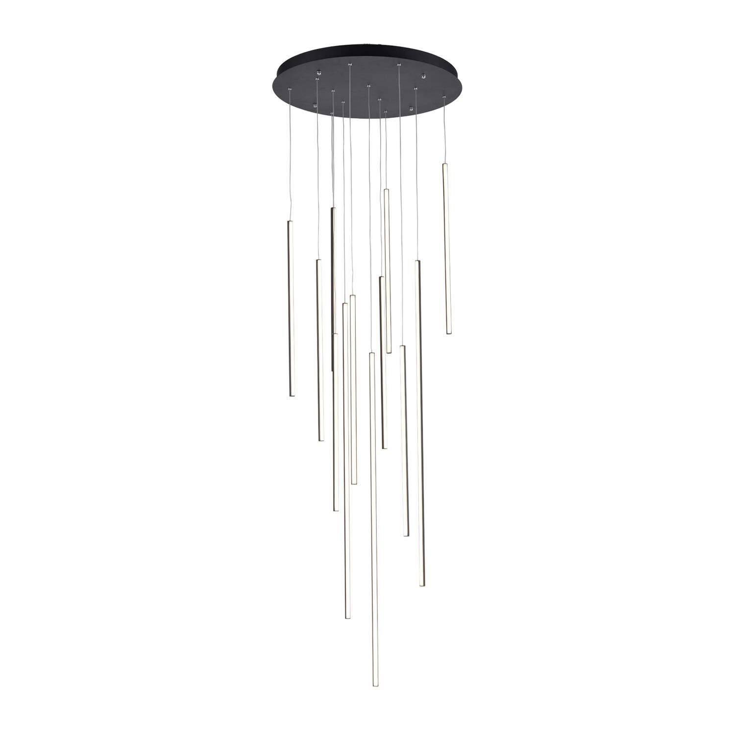 Chute 24 Inch Multi Light Pendant by Kuzco Lighting