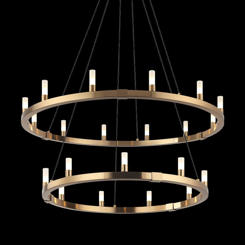 Cascadian 21 Light Chandelier by Matteo Lighting