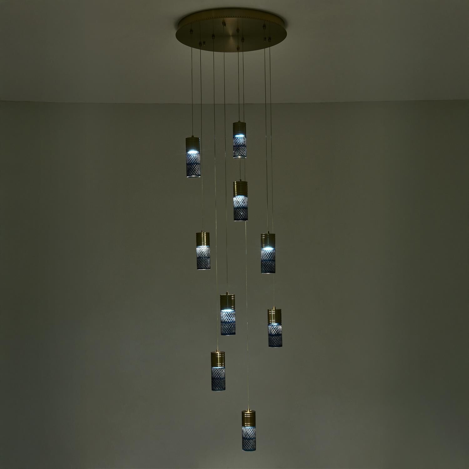 Kiriko 24 Inch Multi Light Pendant by Kalco Lighting