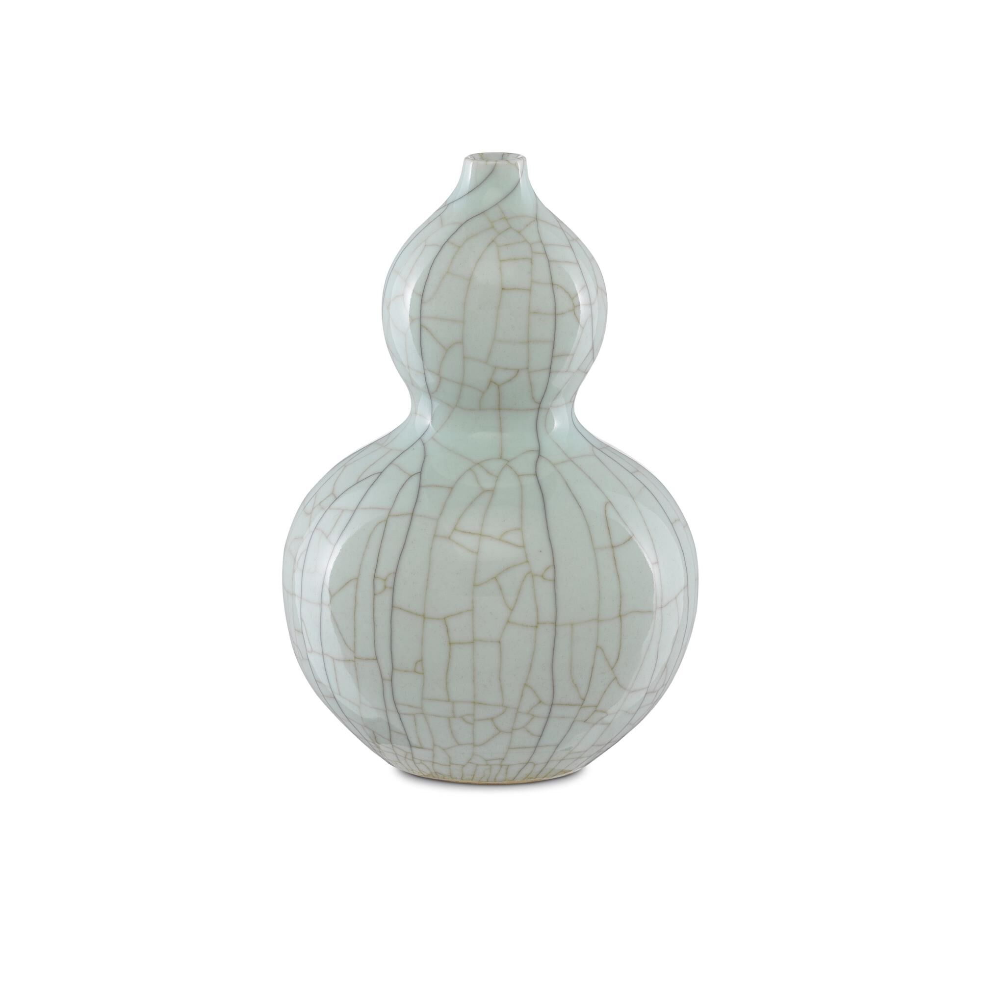 Maiping Double Gourd Vase Vase-Urn by Currey and Company