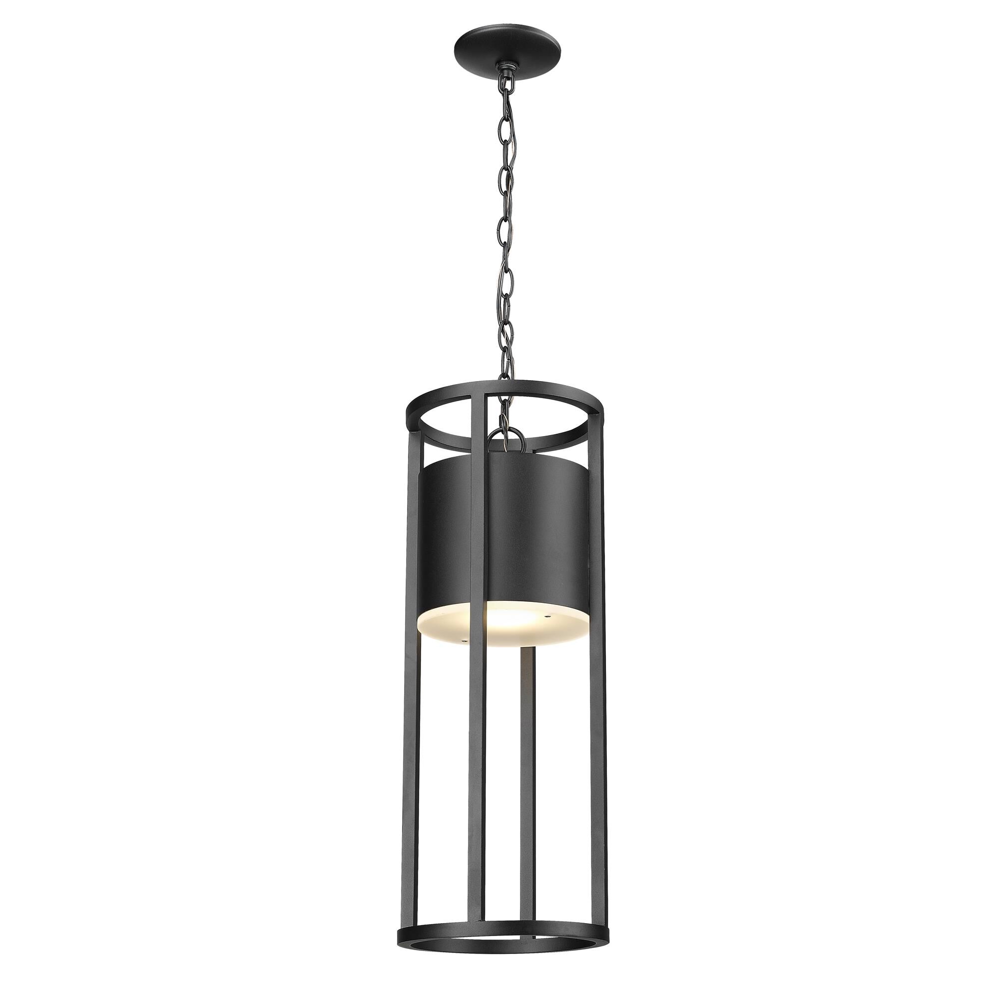 Shown in Black finish and Etched glass