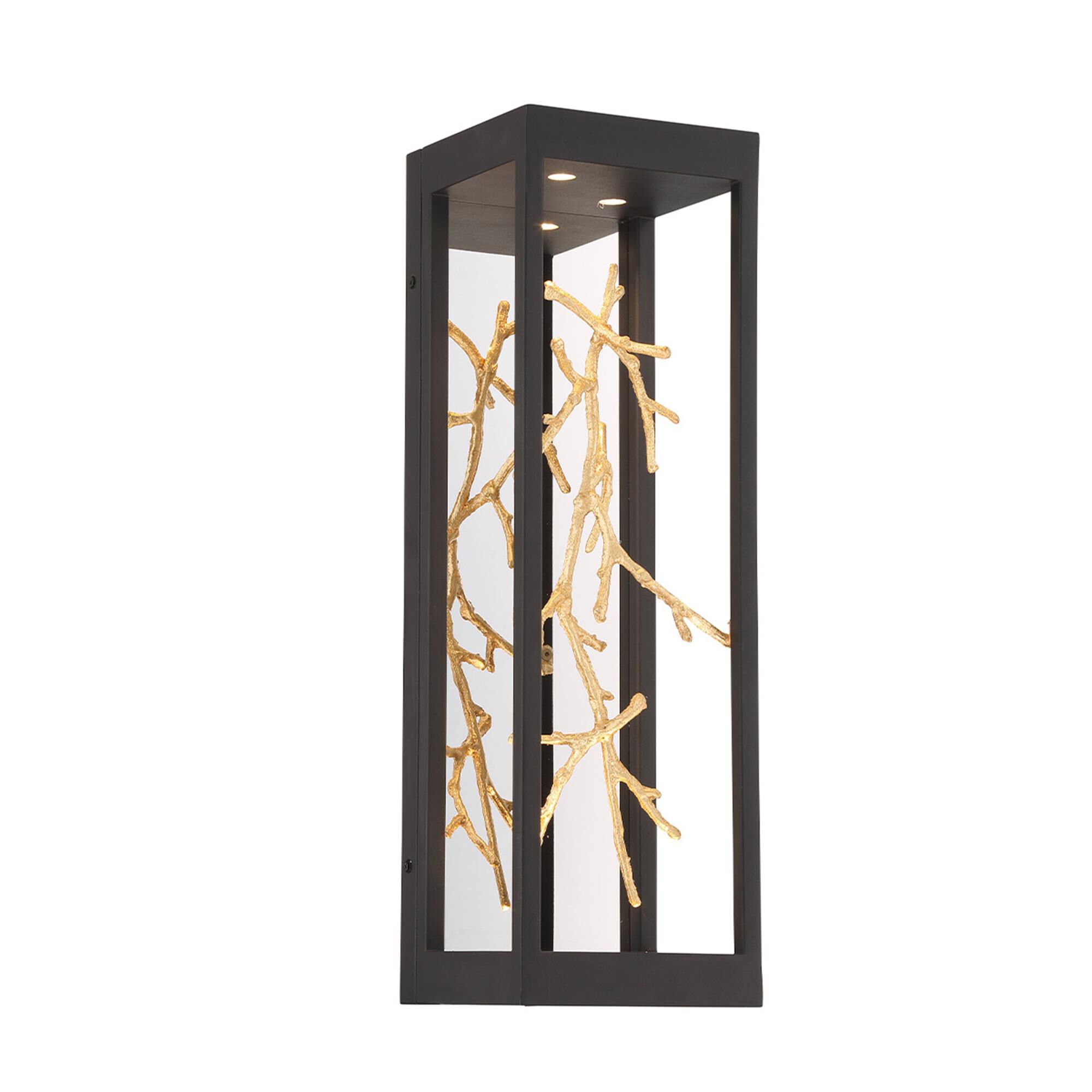 Shown in Black and Gold finish