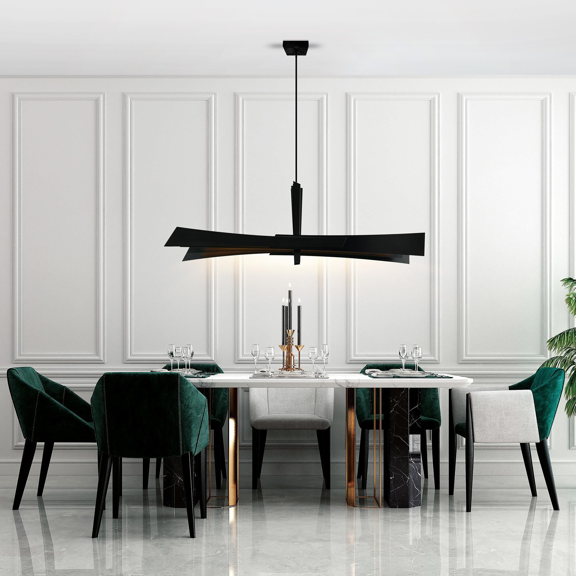 Shown in Black finish