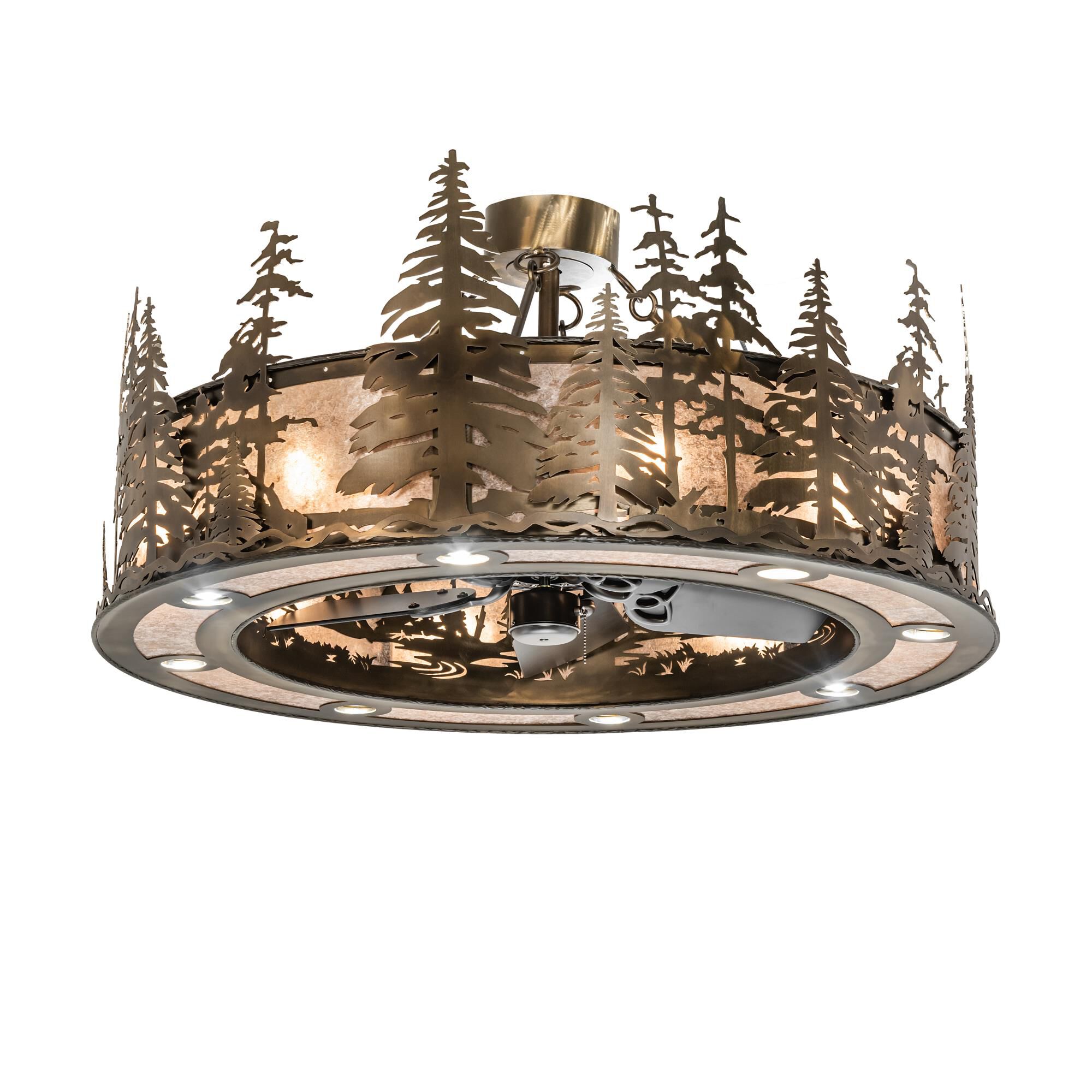 Tall Pines 45 Inch Large Pendant by Meyda Lighting