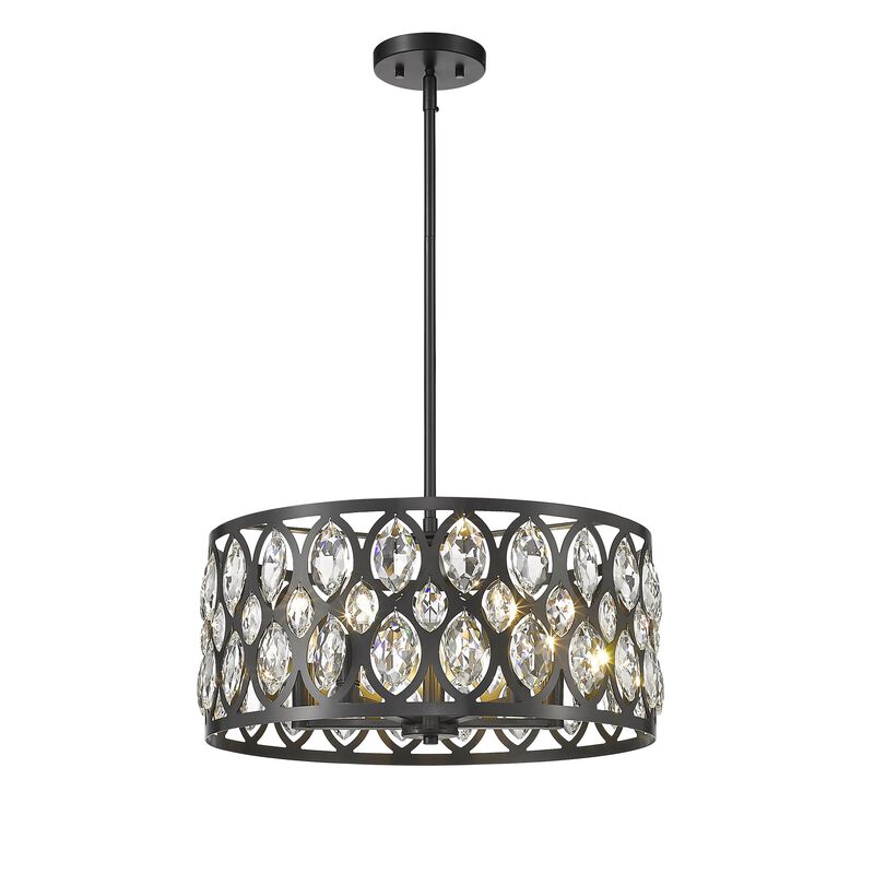 Dealey 19 Inch 5 Light Pendant Light by Z Lite