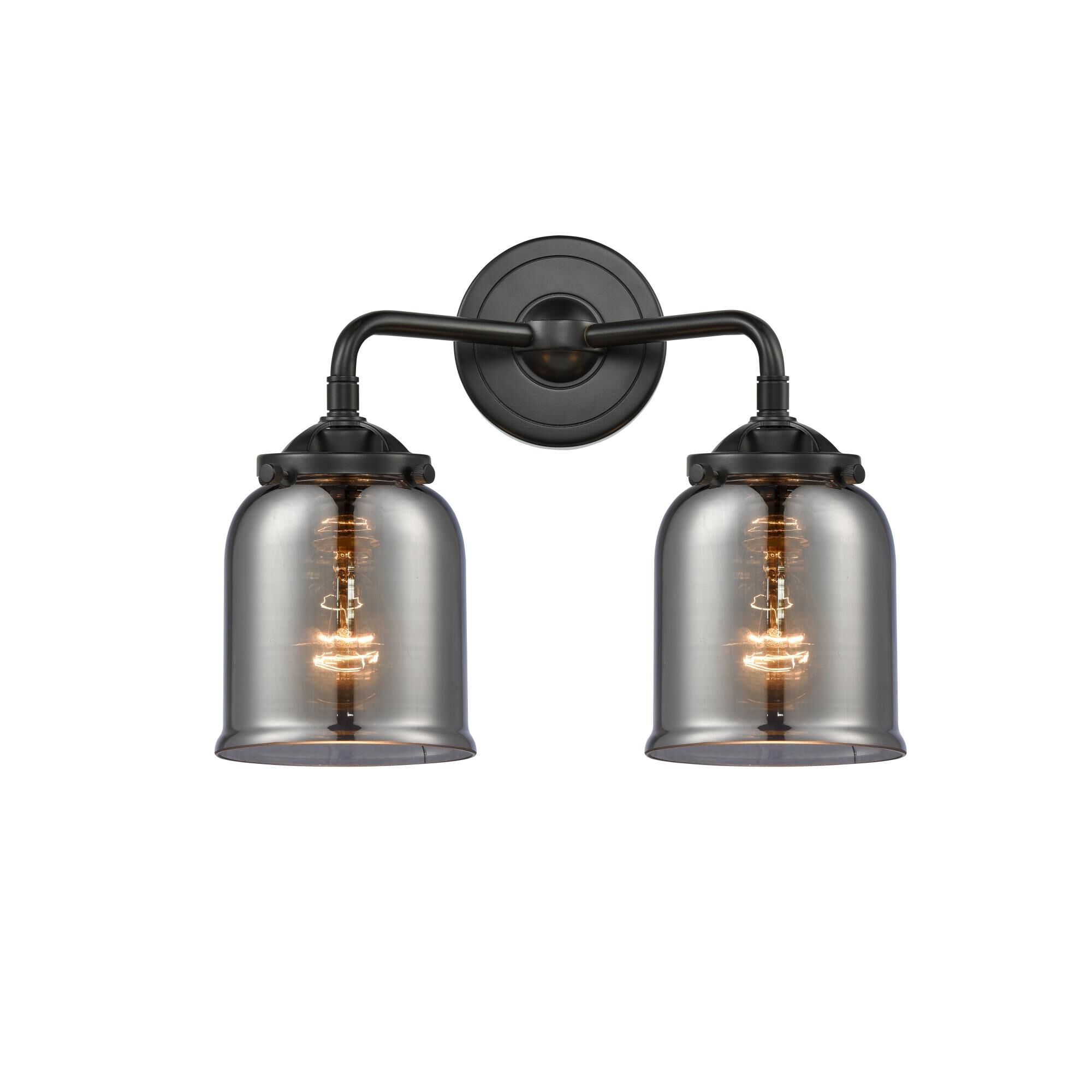 Shown in Oil Rubbed Bronze finish and Plated Smoked glass