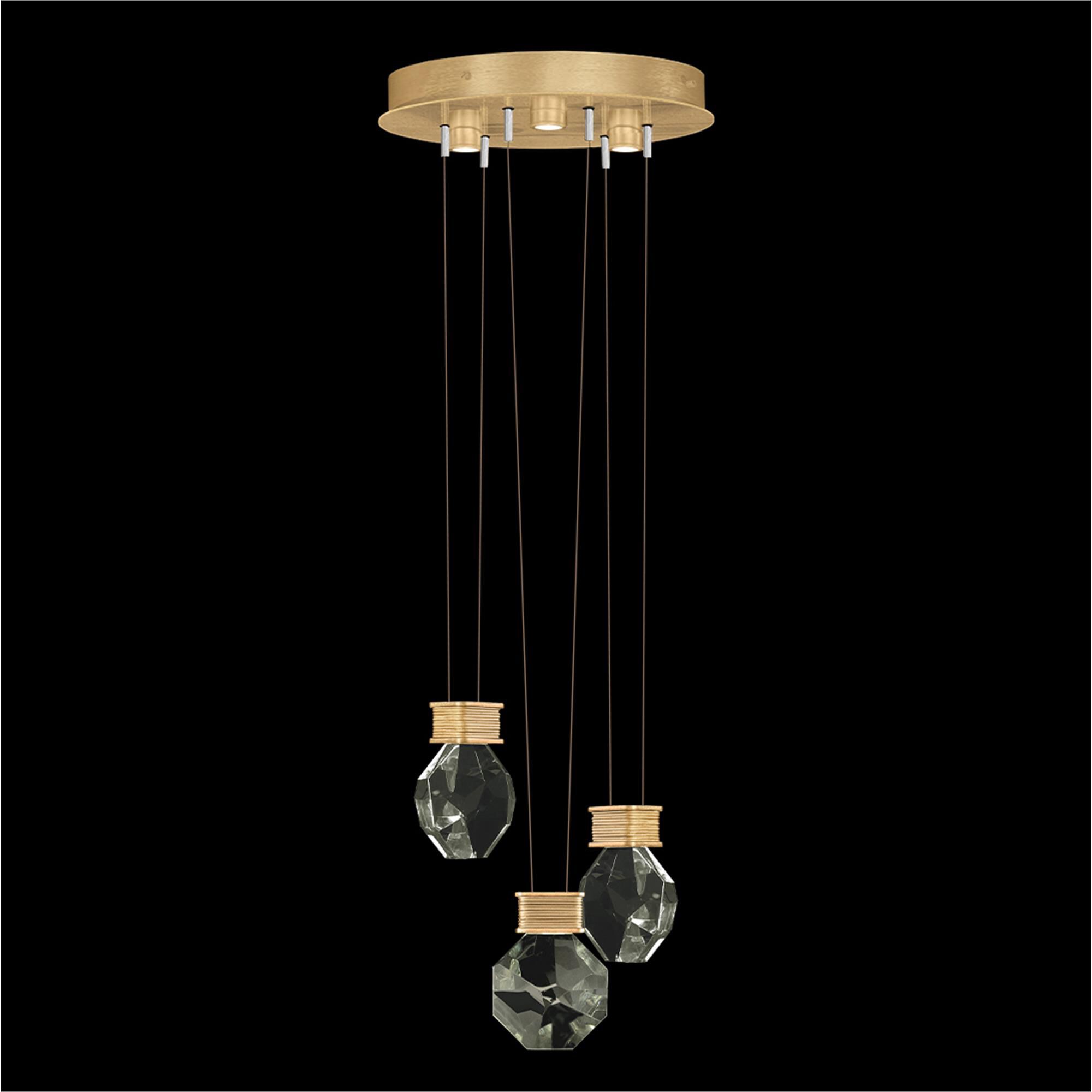Shown with True crystal and False glass