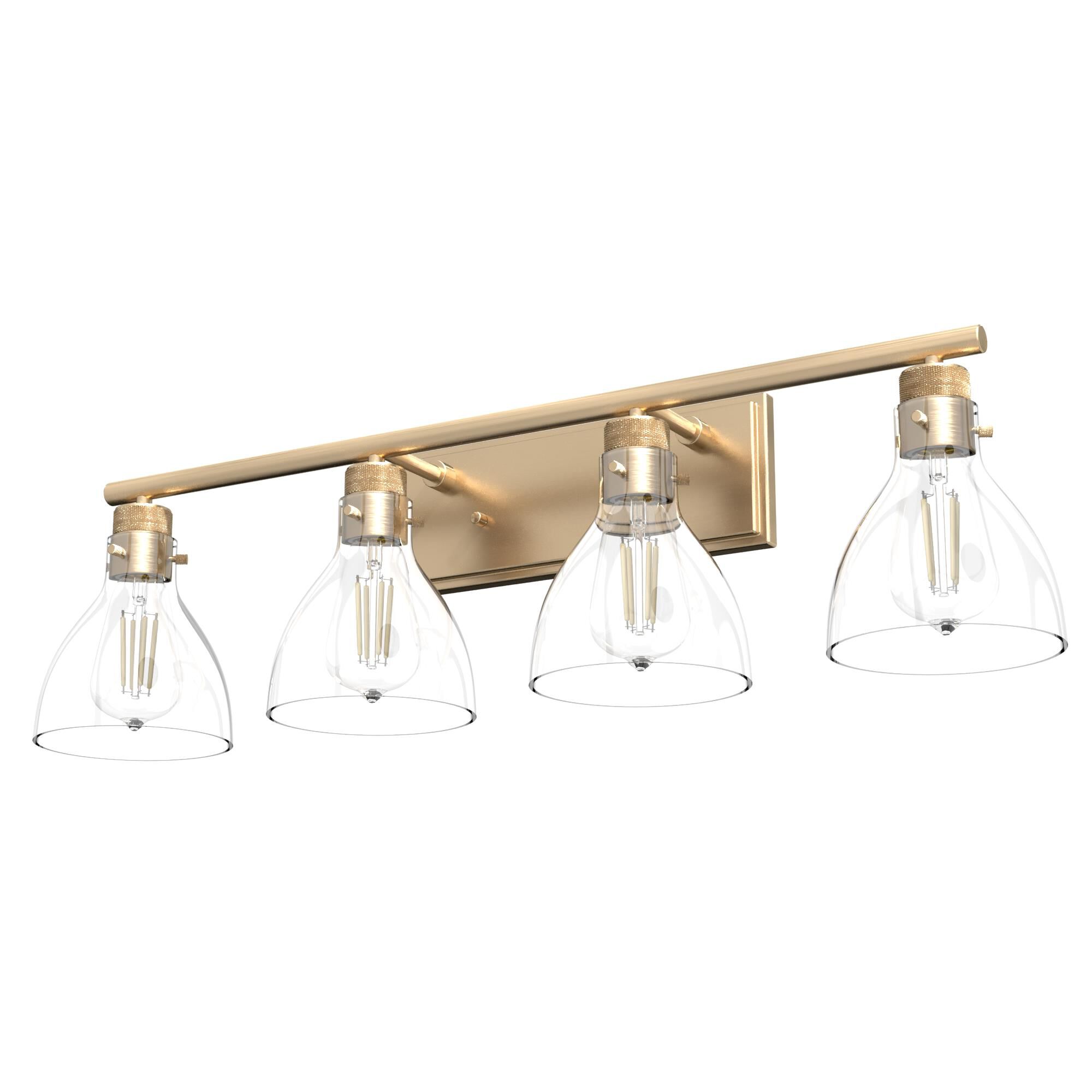 Van Nuys 4 Light Bath Vanity Light by Hunter Fan