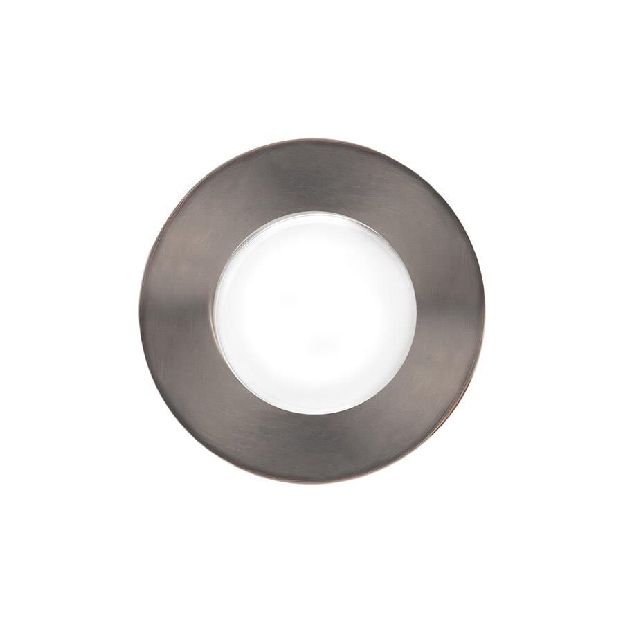 Shown in Bronzed Stainless Steel finish and Clear glass