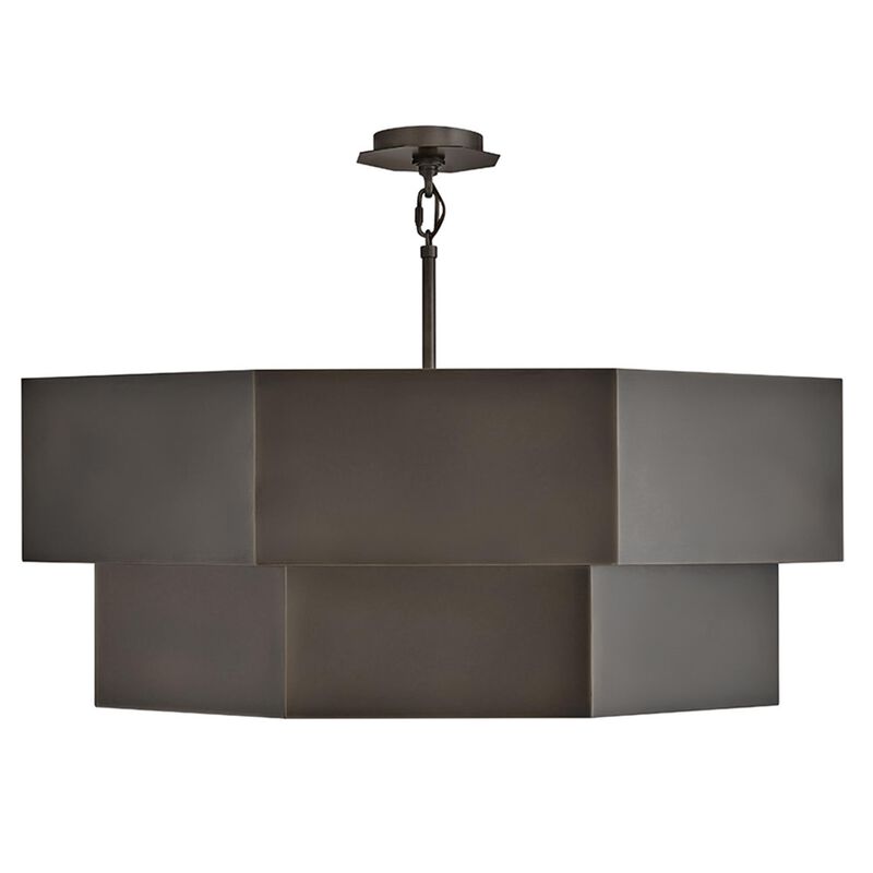Facet Large Chandelier by Hinkley
