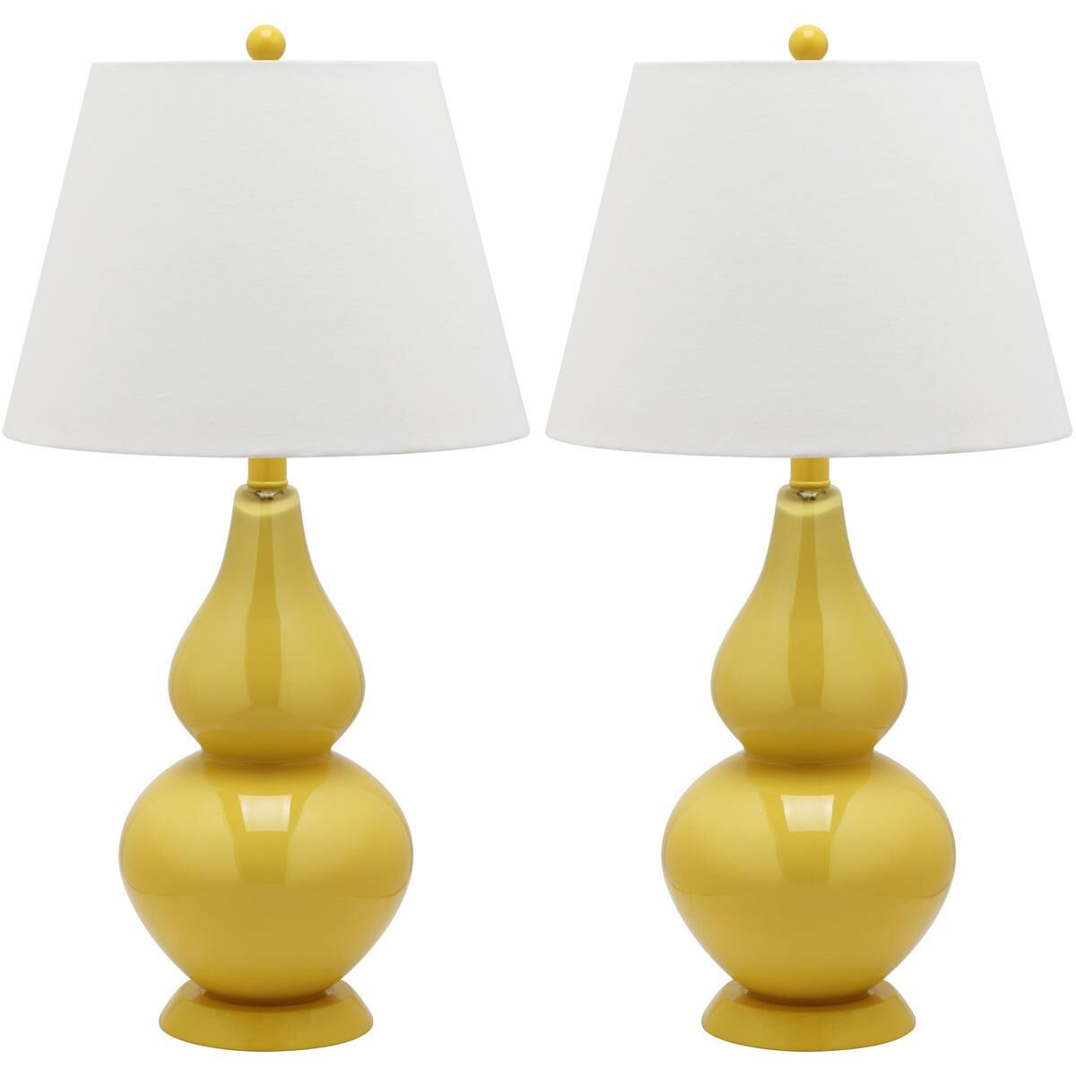 Shown in Yellow finish and Tapered Pure Cotton shade