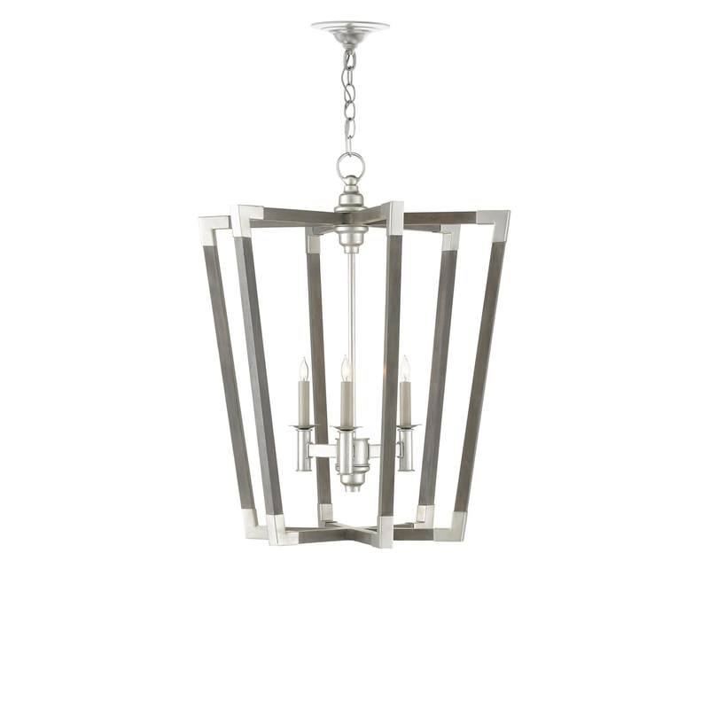Bastian 29 Inch Lantern Pendant by Currey & Company