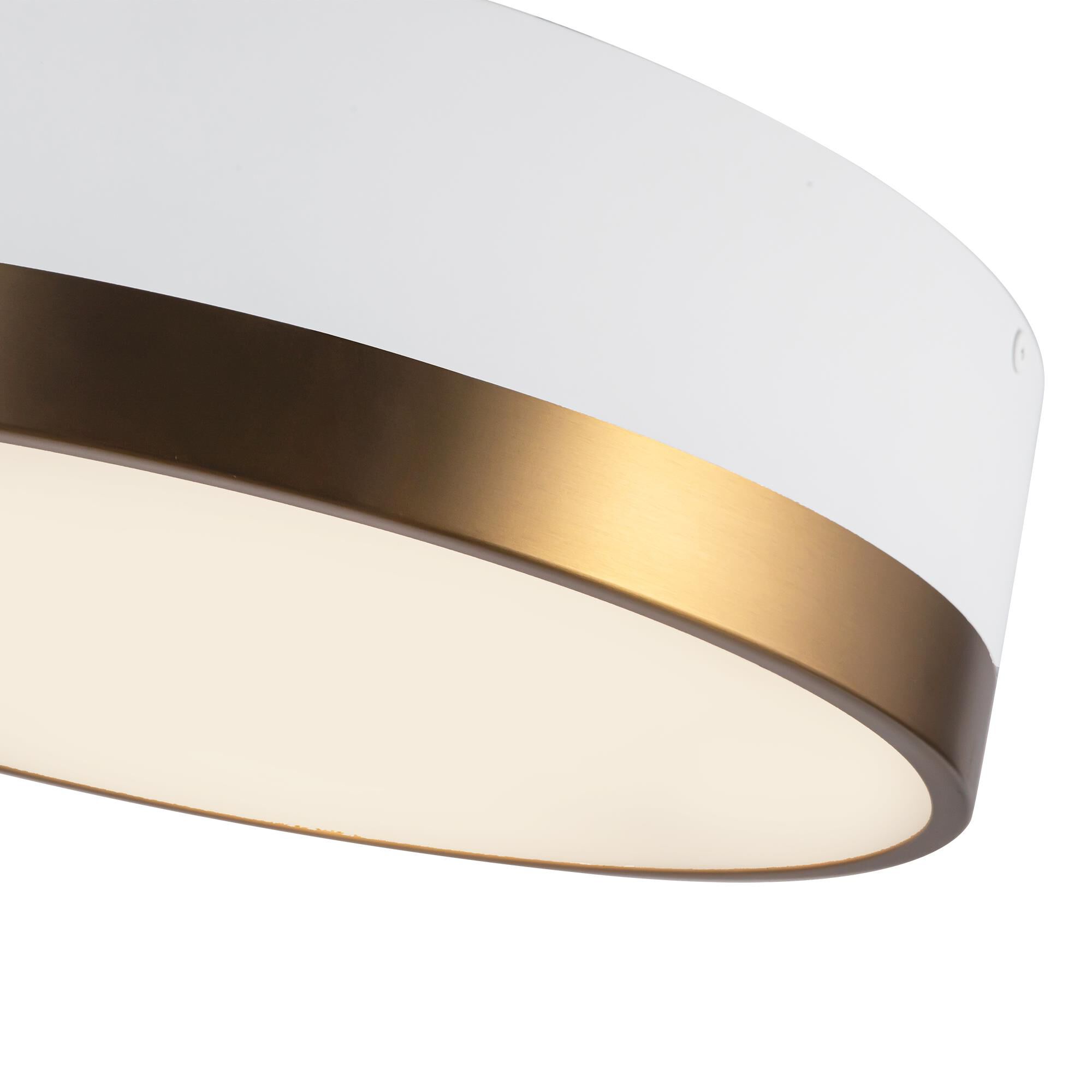 Brisbane 16 Inch 3 Light Flush Mount,