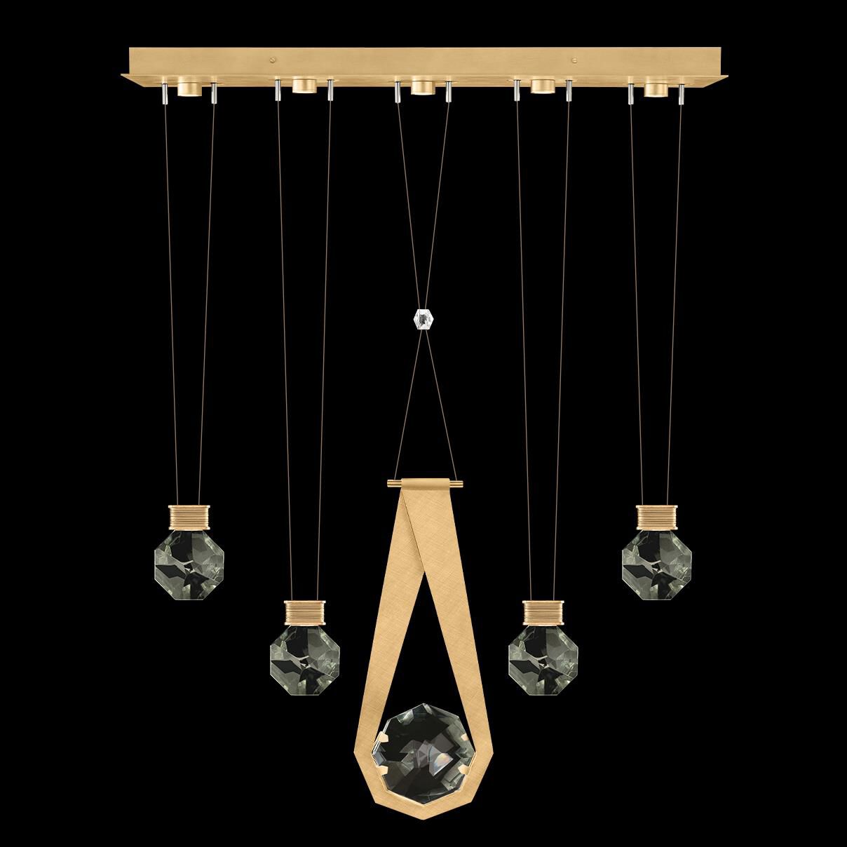 Aria 43 Inch Linear Suspension Light by Fine Art Handcrafted Lighting