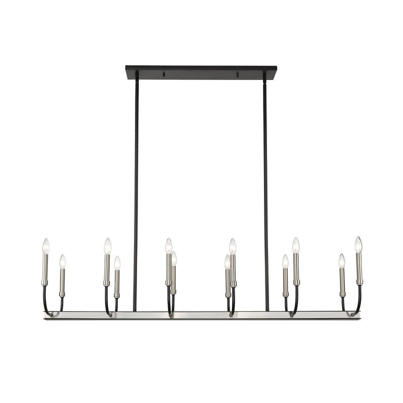 Haylie 56 Inch 12 Light Linear Suspension Light by Z-Lite