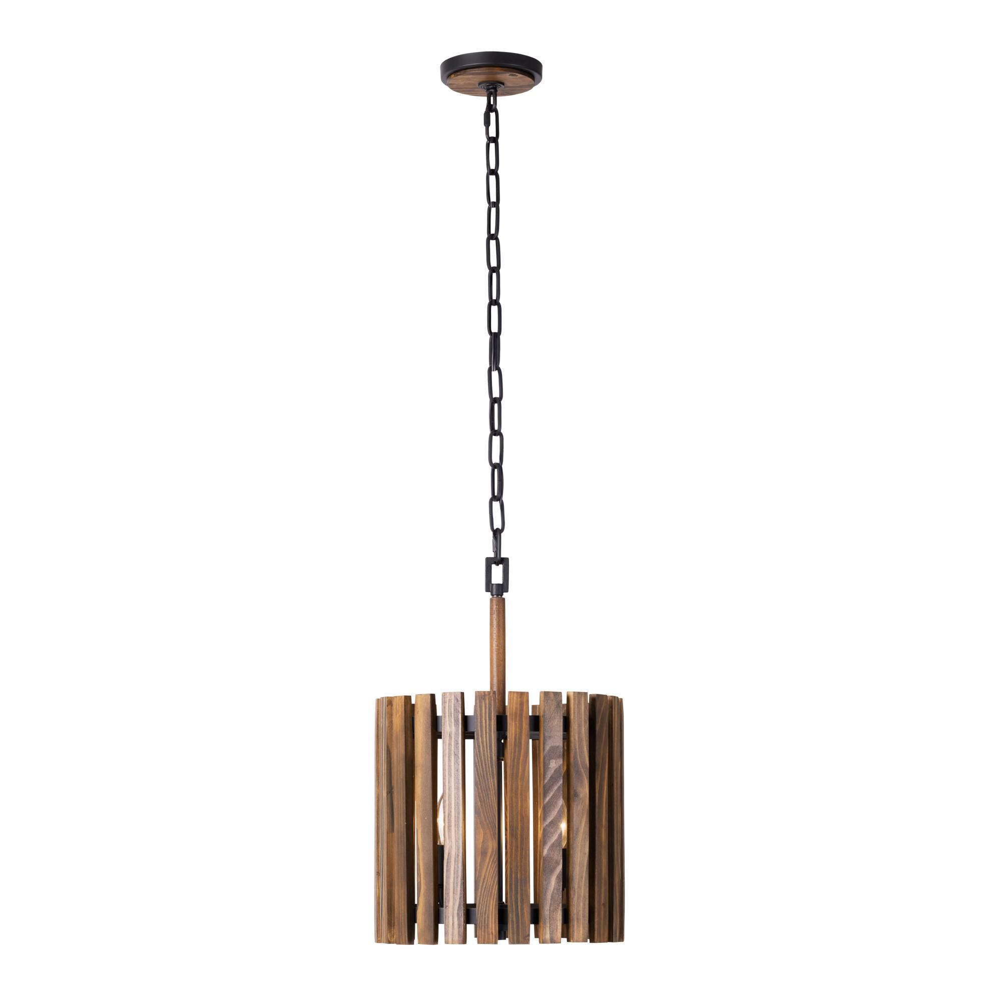 Shown in Matte Black/Medium Walnut finish
