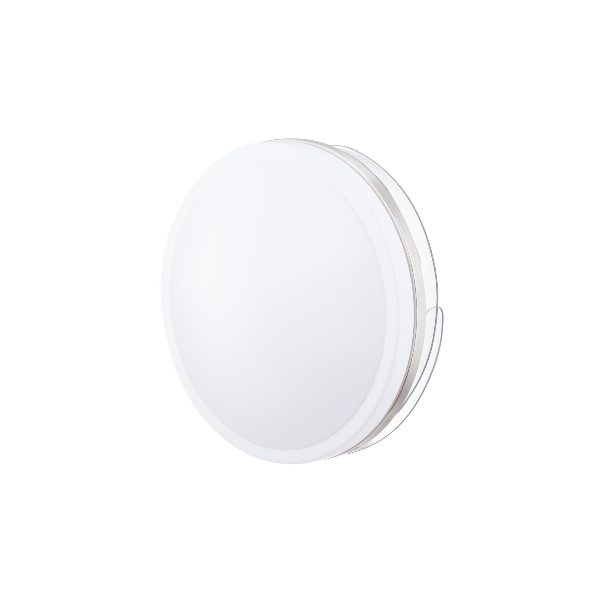 Shown in Brushed Chrome finish