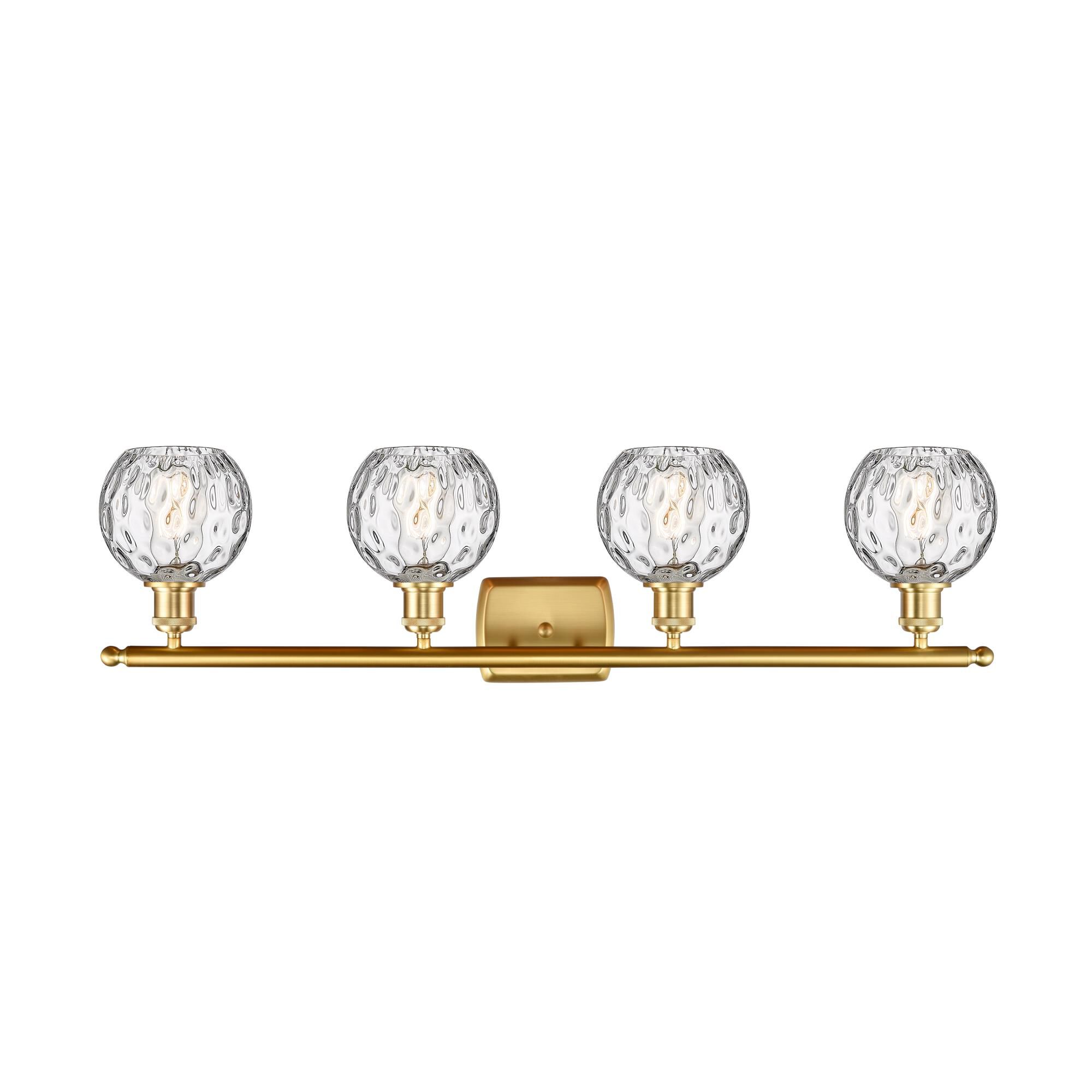 Bruno Marashlian Athens Water Glass 36 Inch 4 Light Bath Vanity Light by Innovations Lighting