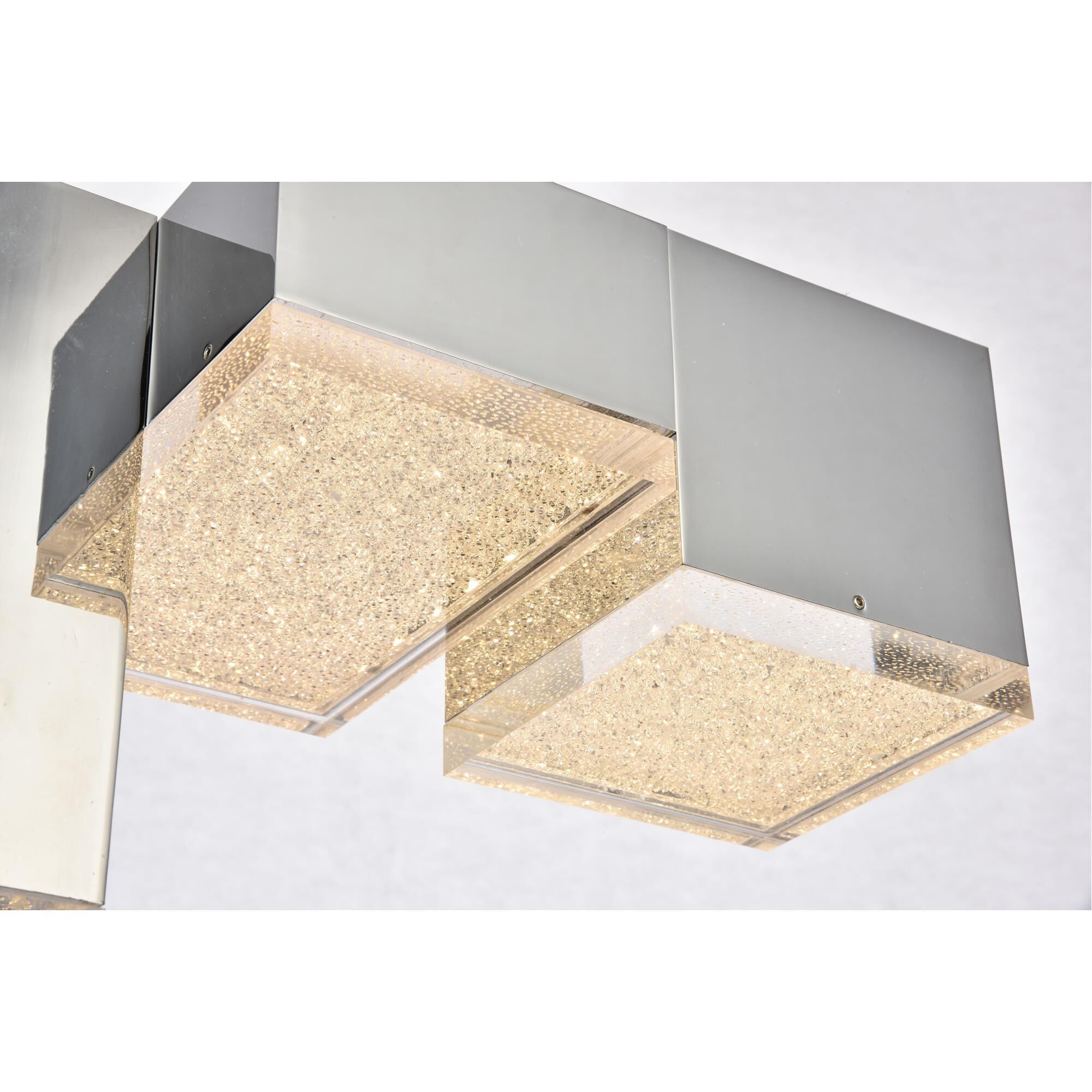 Glasgow 17 Inch 5 Light LED Linear Suspension Light by Elegant Lighting