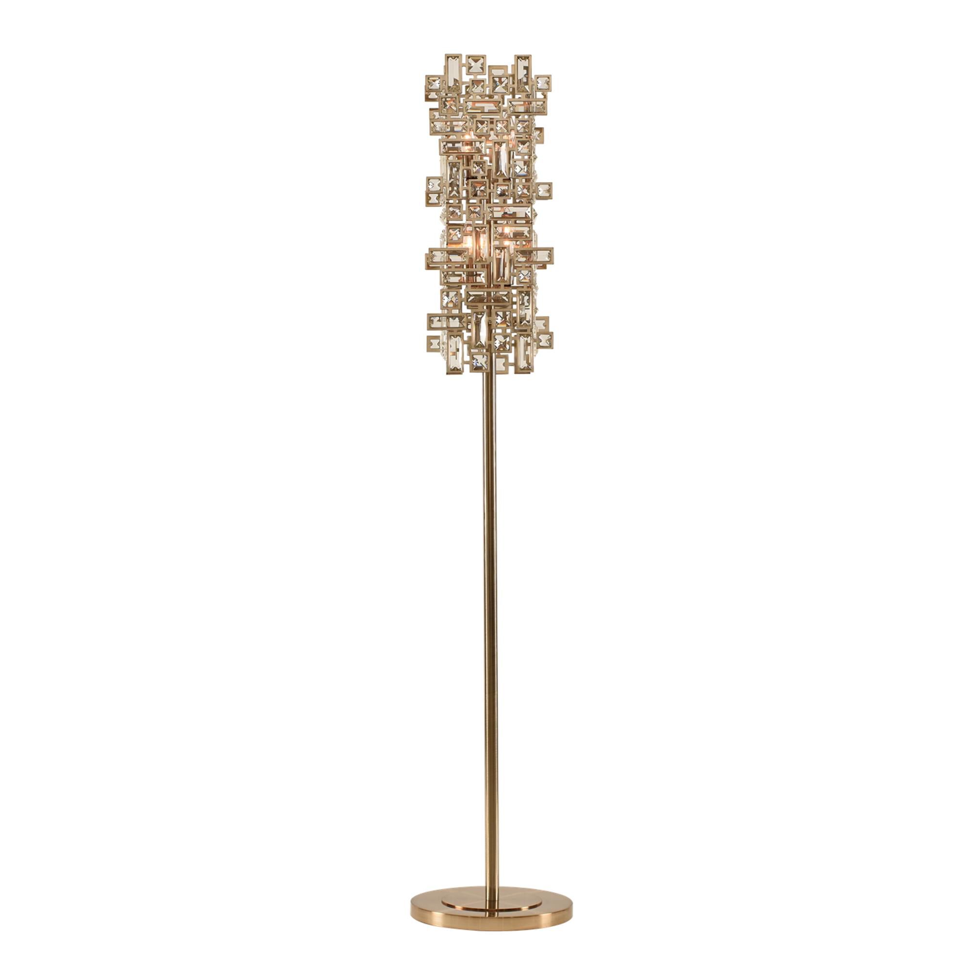 Vermeer 60 Inch 4 Light Floor Lamp,