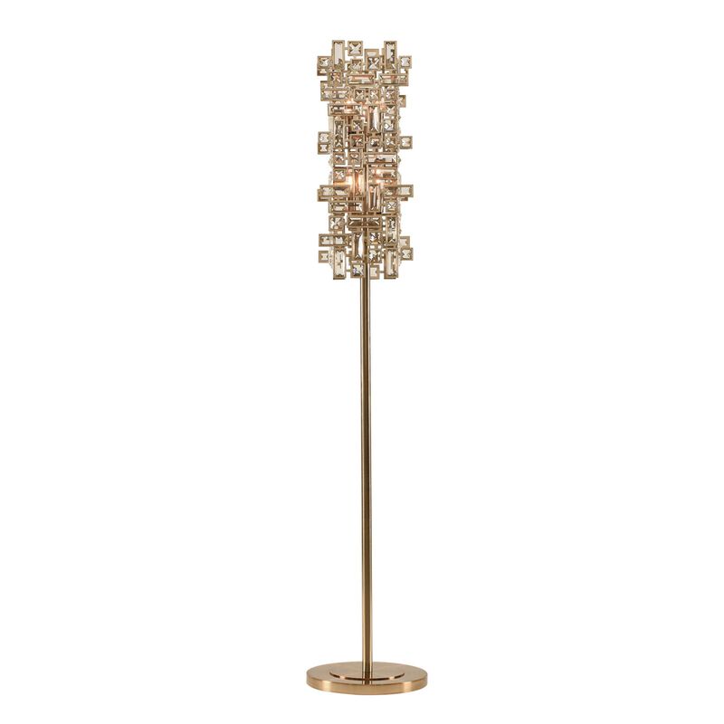 Vermeer 60 Inch 4 Light Floor Lamp by Allegri
