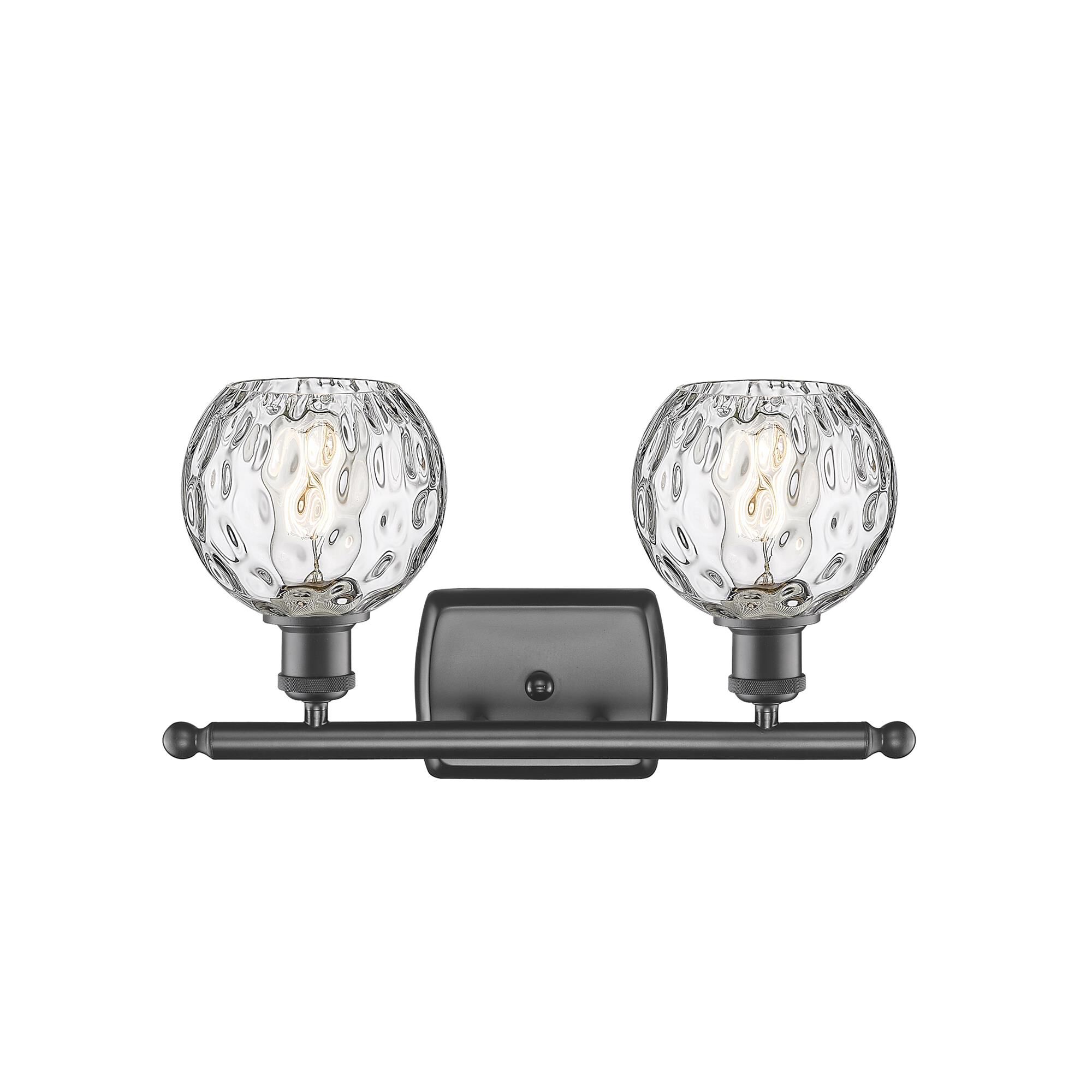 Bruno Marashlian Athens Water Glass 16 Inch 2 Light Bath Vanity Light by Innovations Lighting