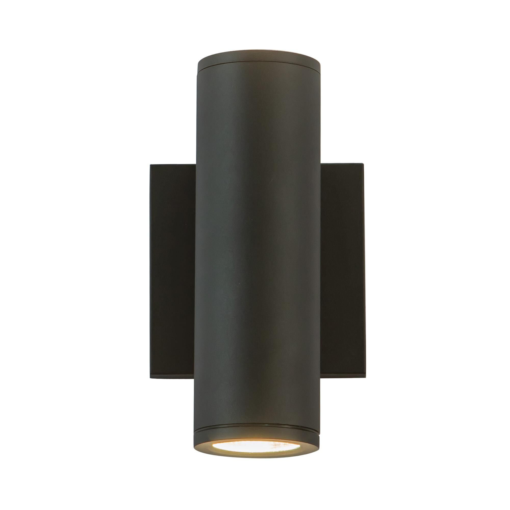 Shown in Black finish and Clear glass