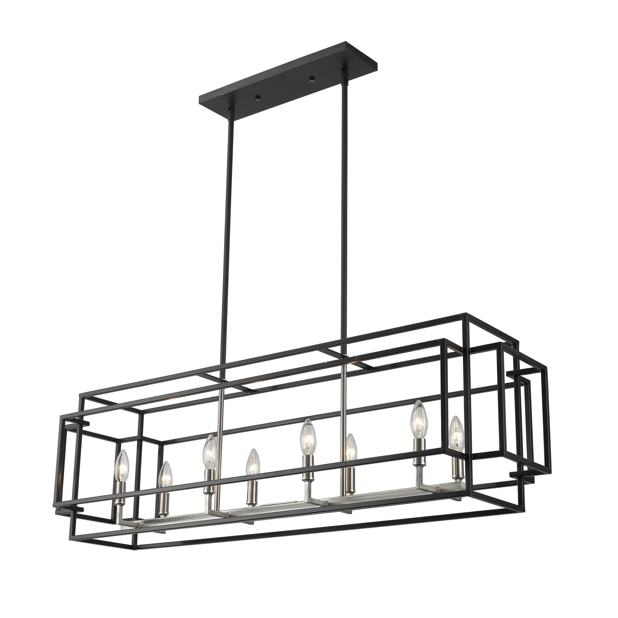 Titania 44 Inch 8 Light Linear Suspension Light by Z-Lite